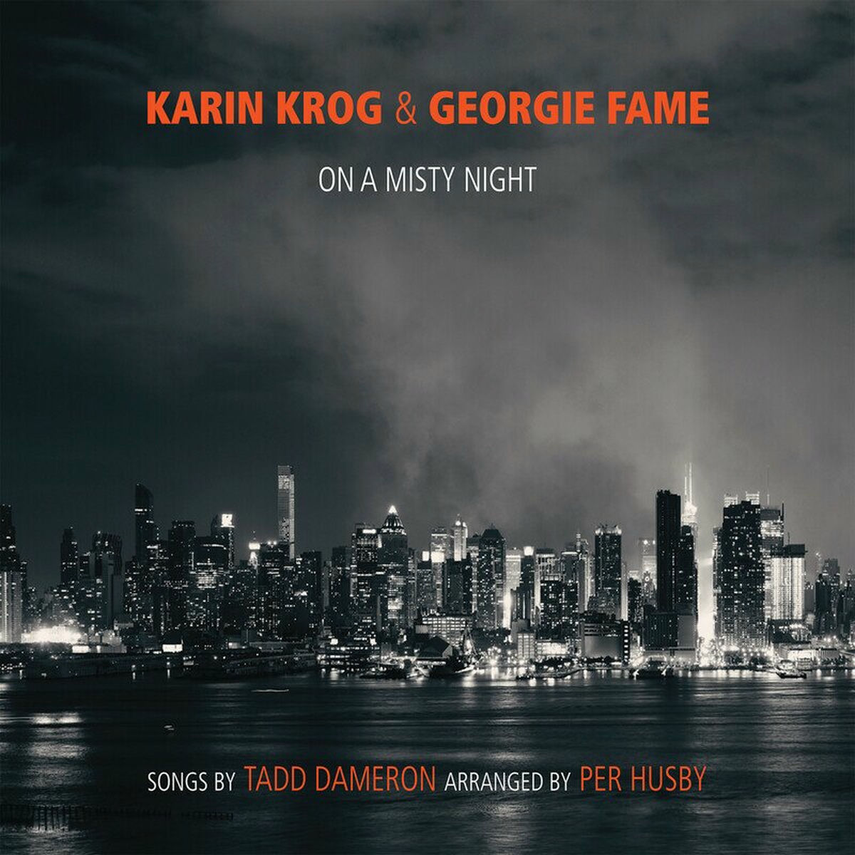 Album cover of On a Misty Night: The Songs of Tadd Dameron (arranged by Per Husby)