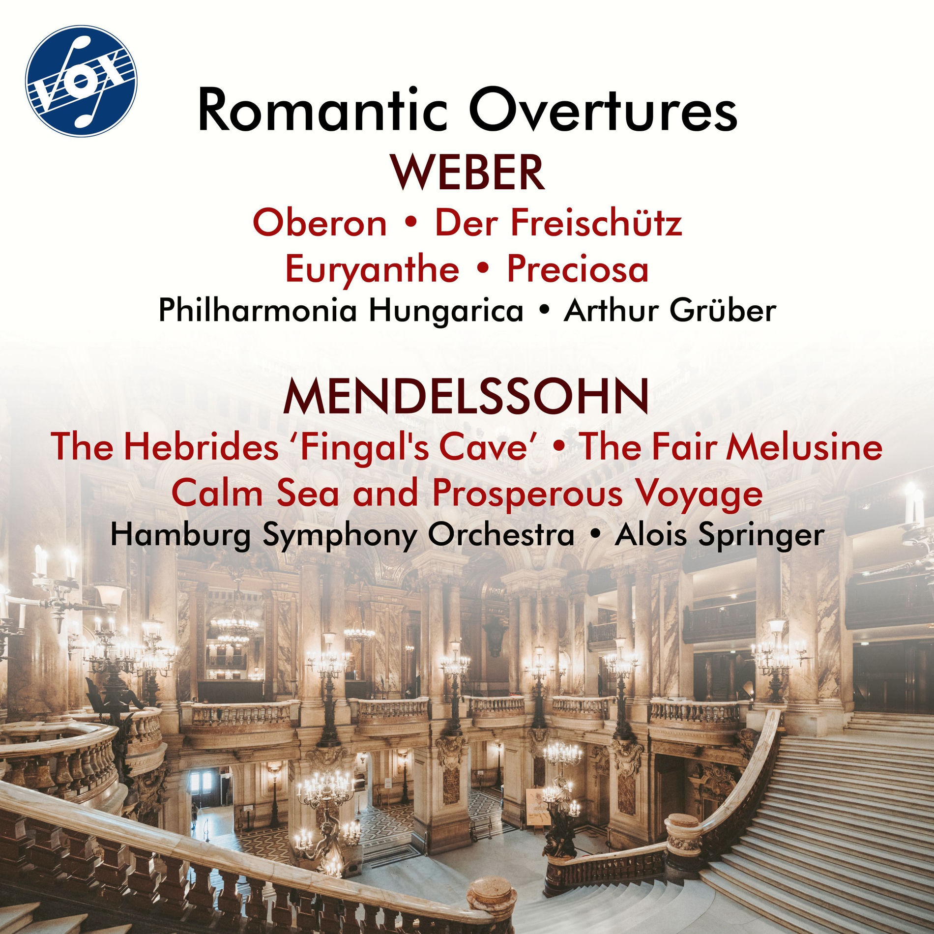Album cover of Romantic Overtures