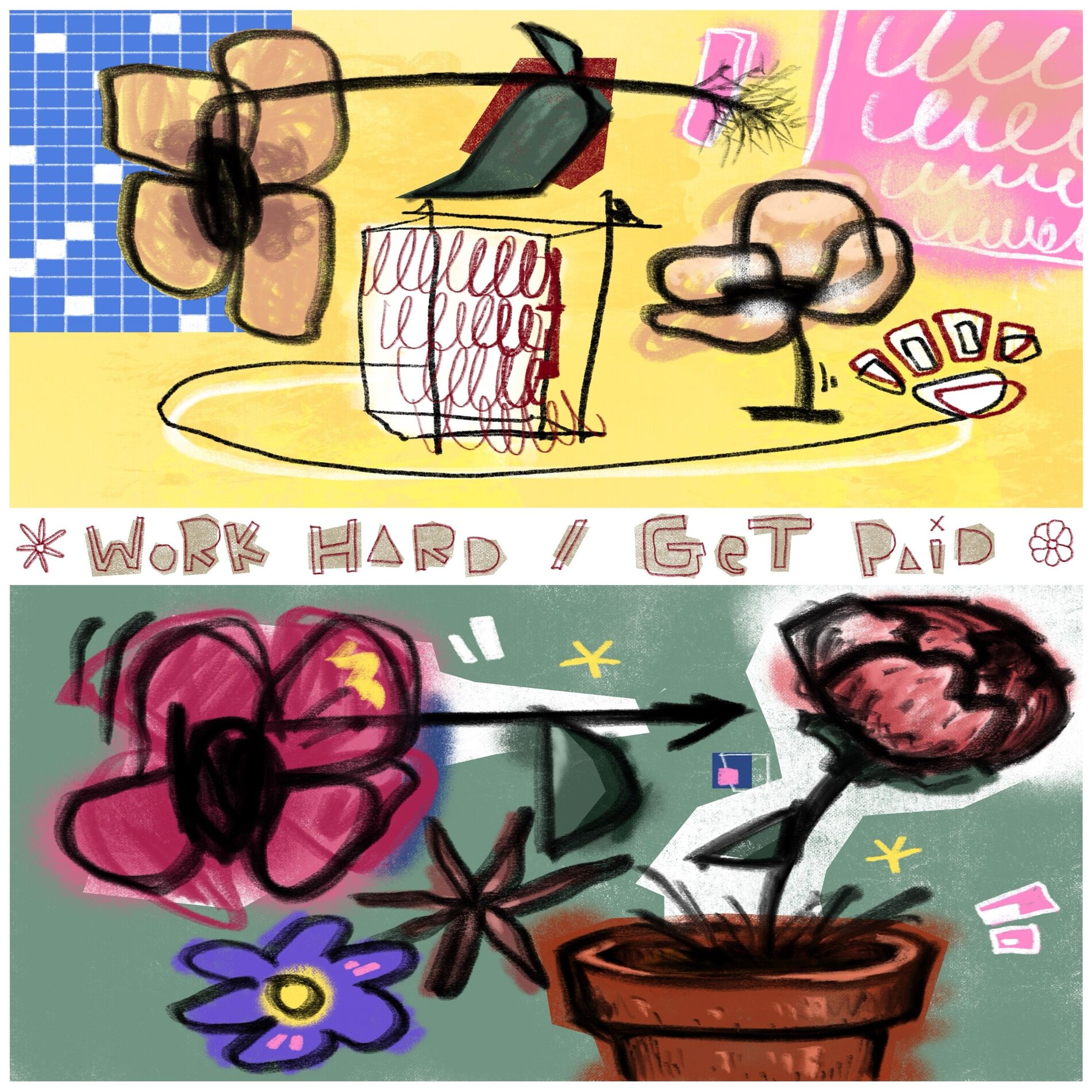 Album cover of Work Hard / Get Paid