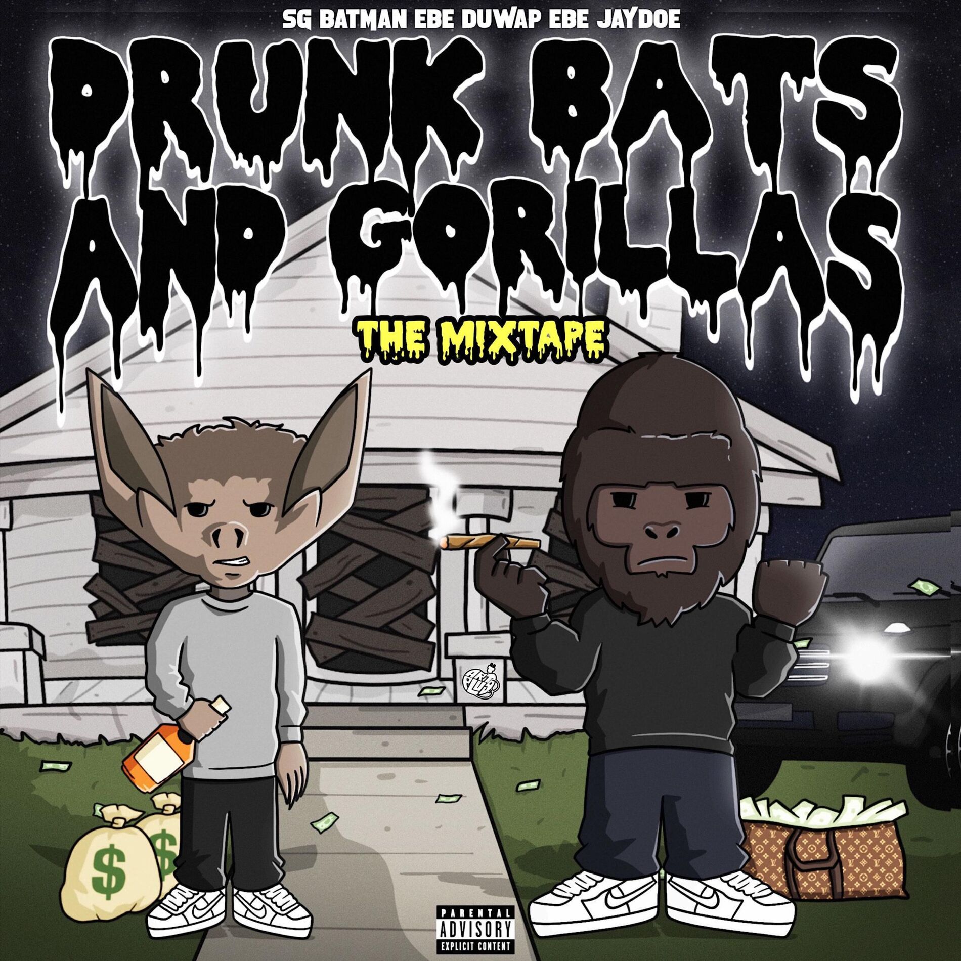 Album cover of DRUNK BATS AND GORILLAS