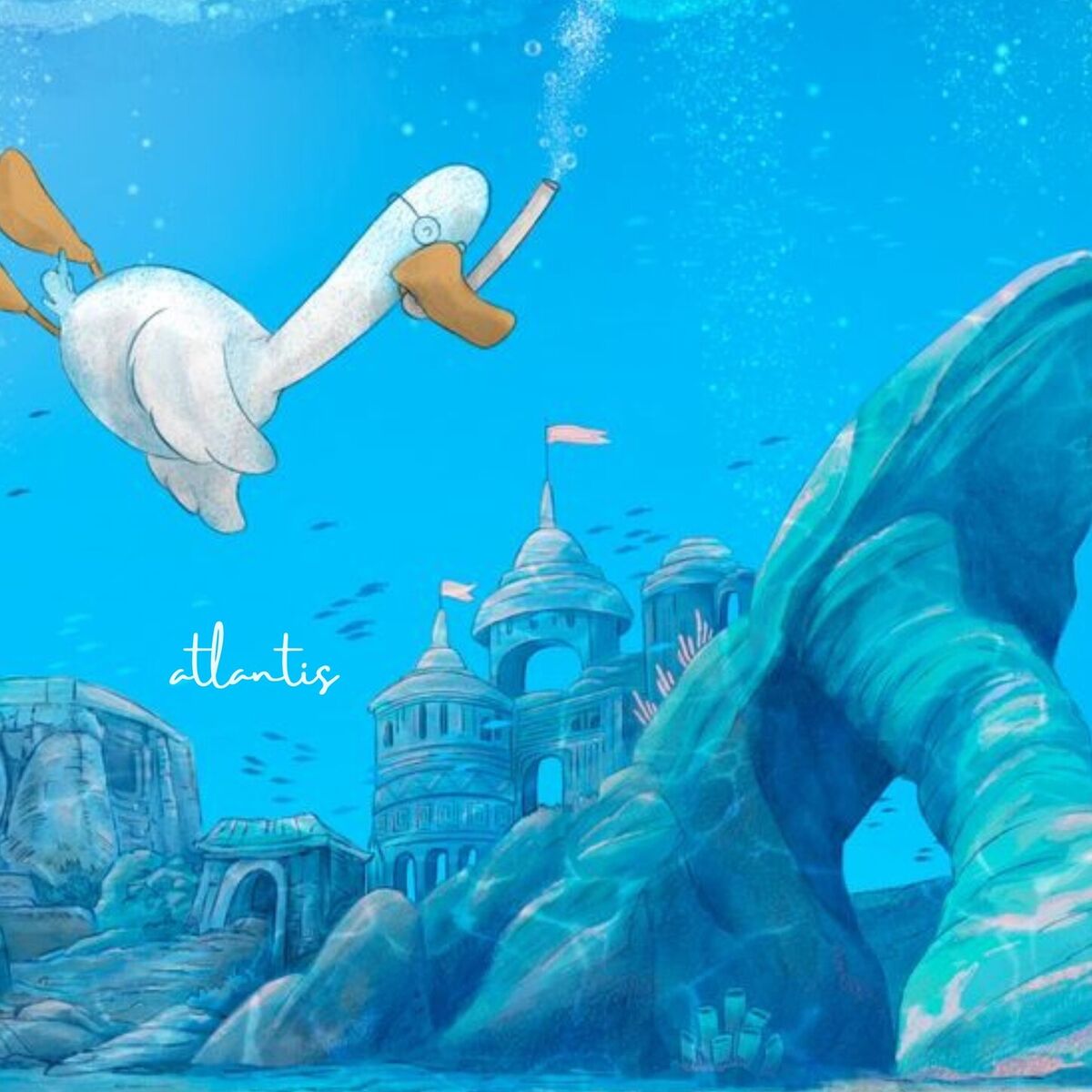 Album cover of the legend of atlantis