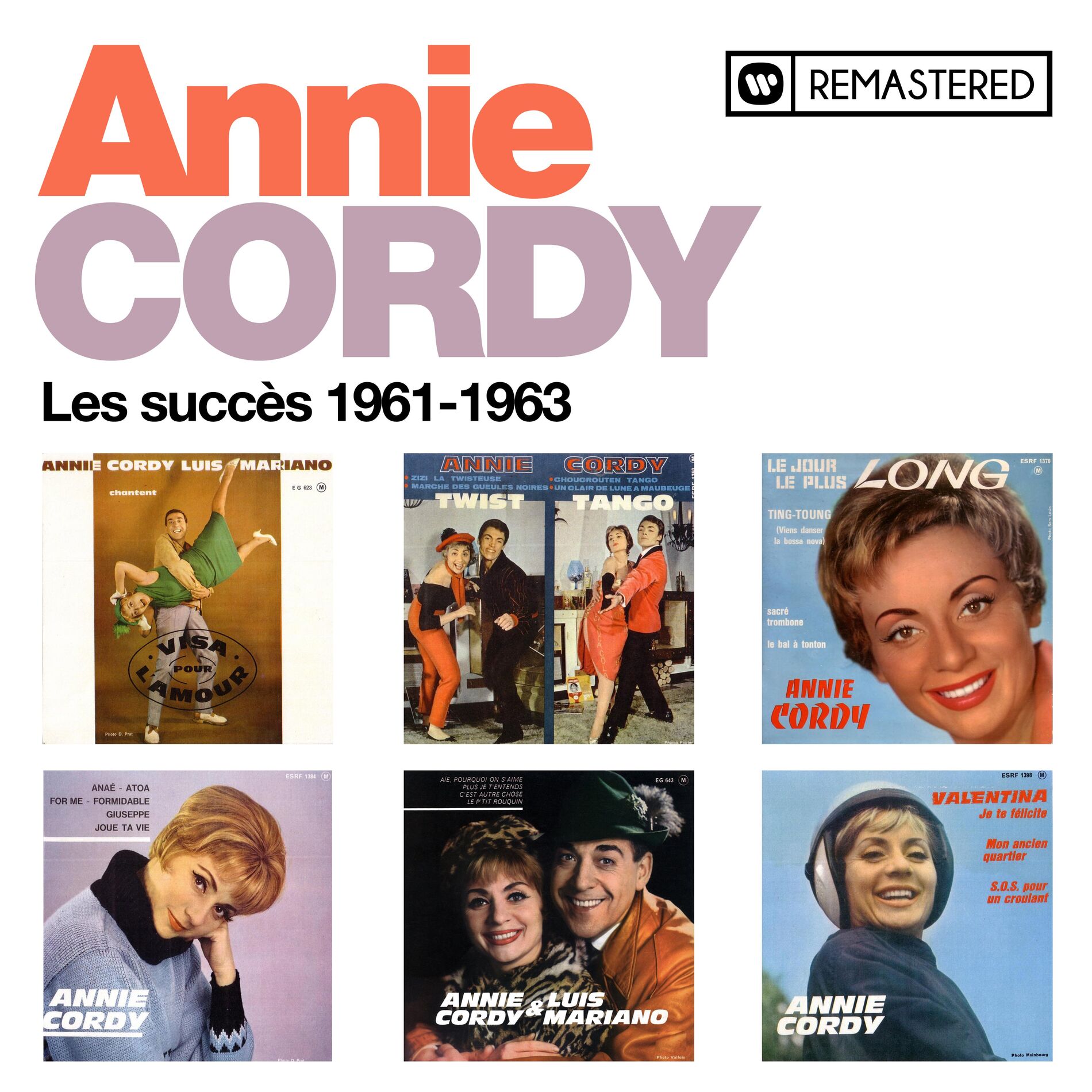 Album cover of Les succès 1961-1963 (Remasterisé en 2020)