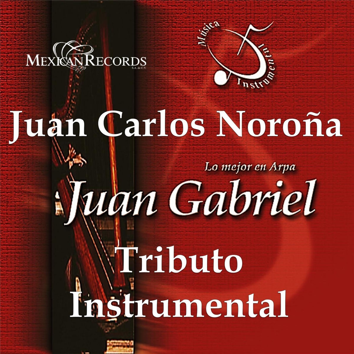 Album cover of Lo Mejor en Arpa (Un Tributo Instrumental A Juan Gabriel)