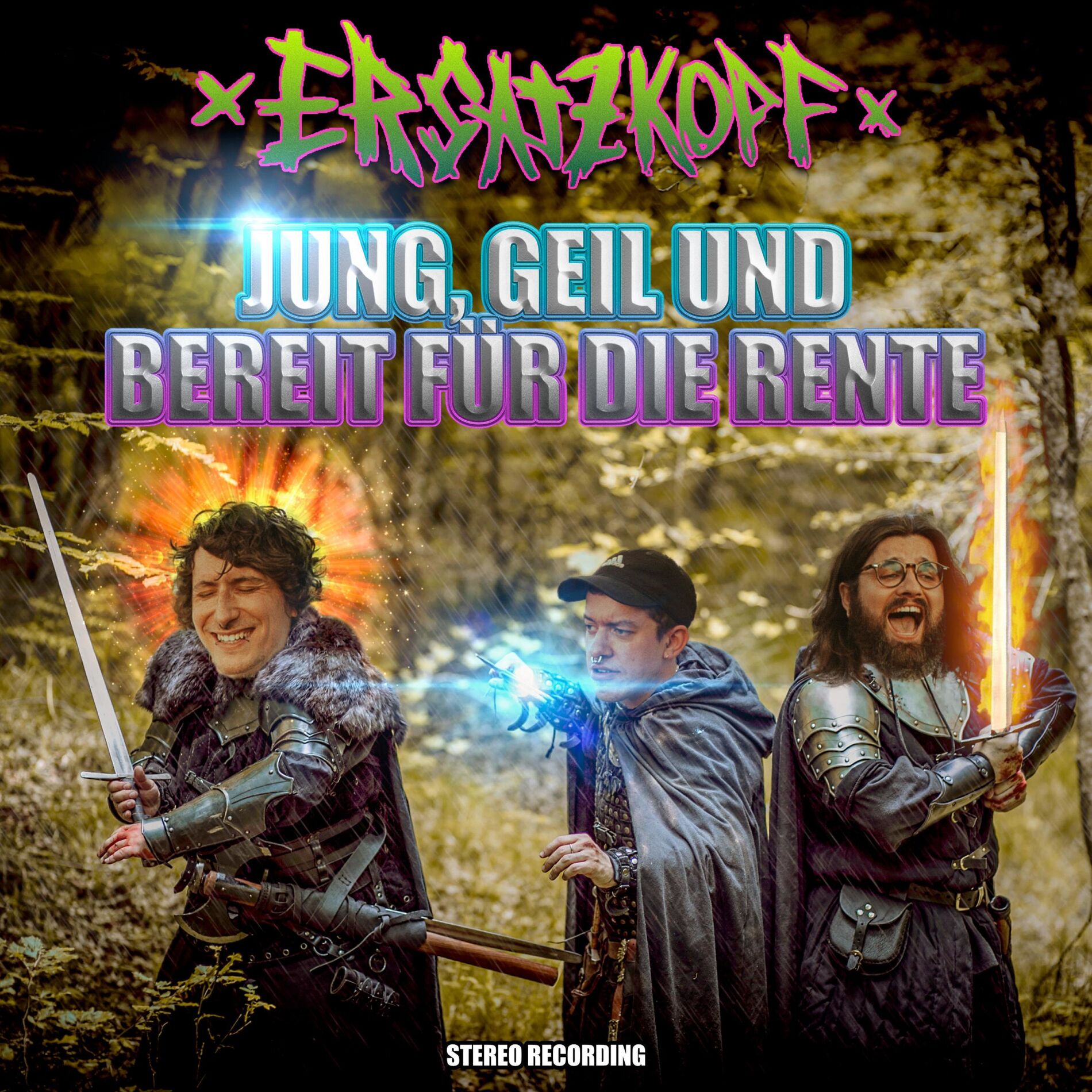 Album cover of jung, geil und bereit für die rente