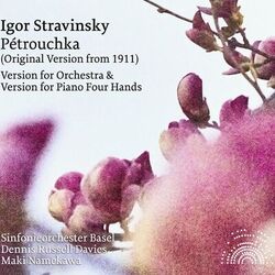 Cover of Stravinsky: Pétrouchka (Versions for Orchestra & Piano 4 Hands)