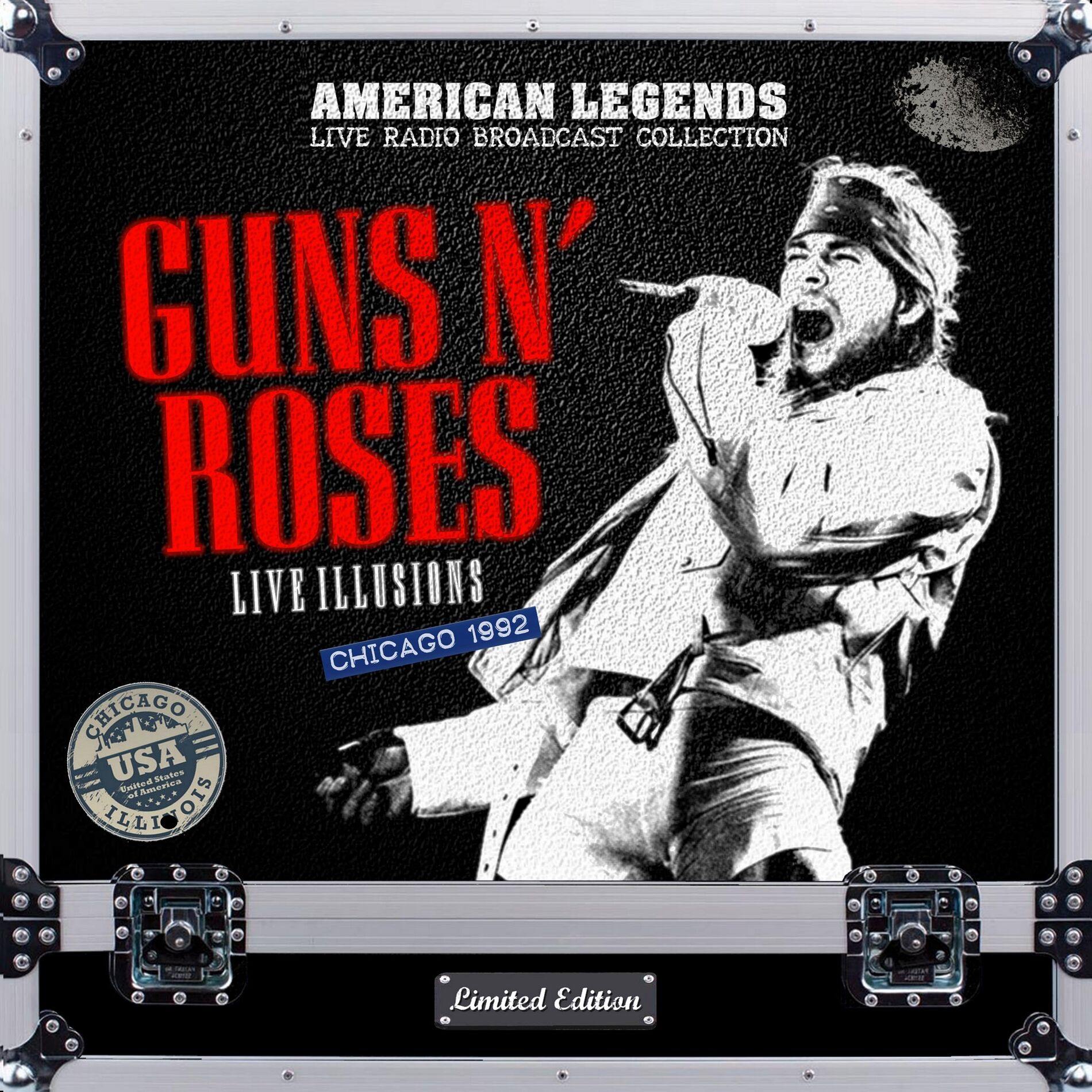 Album cover of Guns N' Roses Live Illusions, Chicago 1992