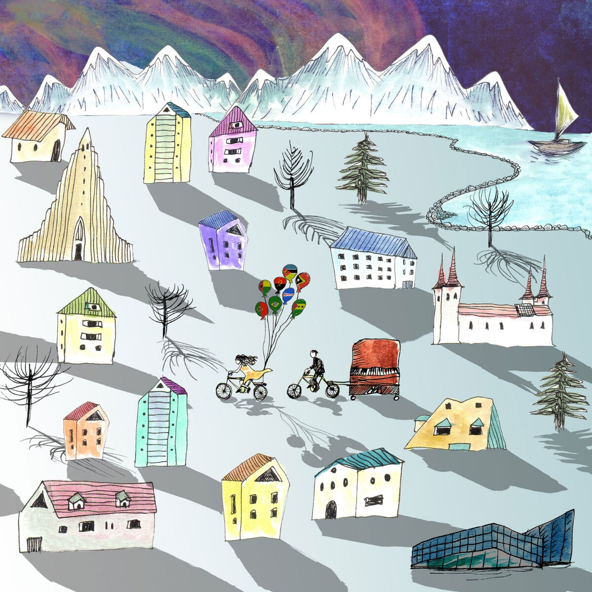 Album cover of Novas Distâncias: Reykjavík
