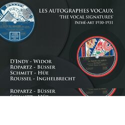Cover of Les Autographes Vocaux