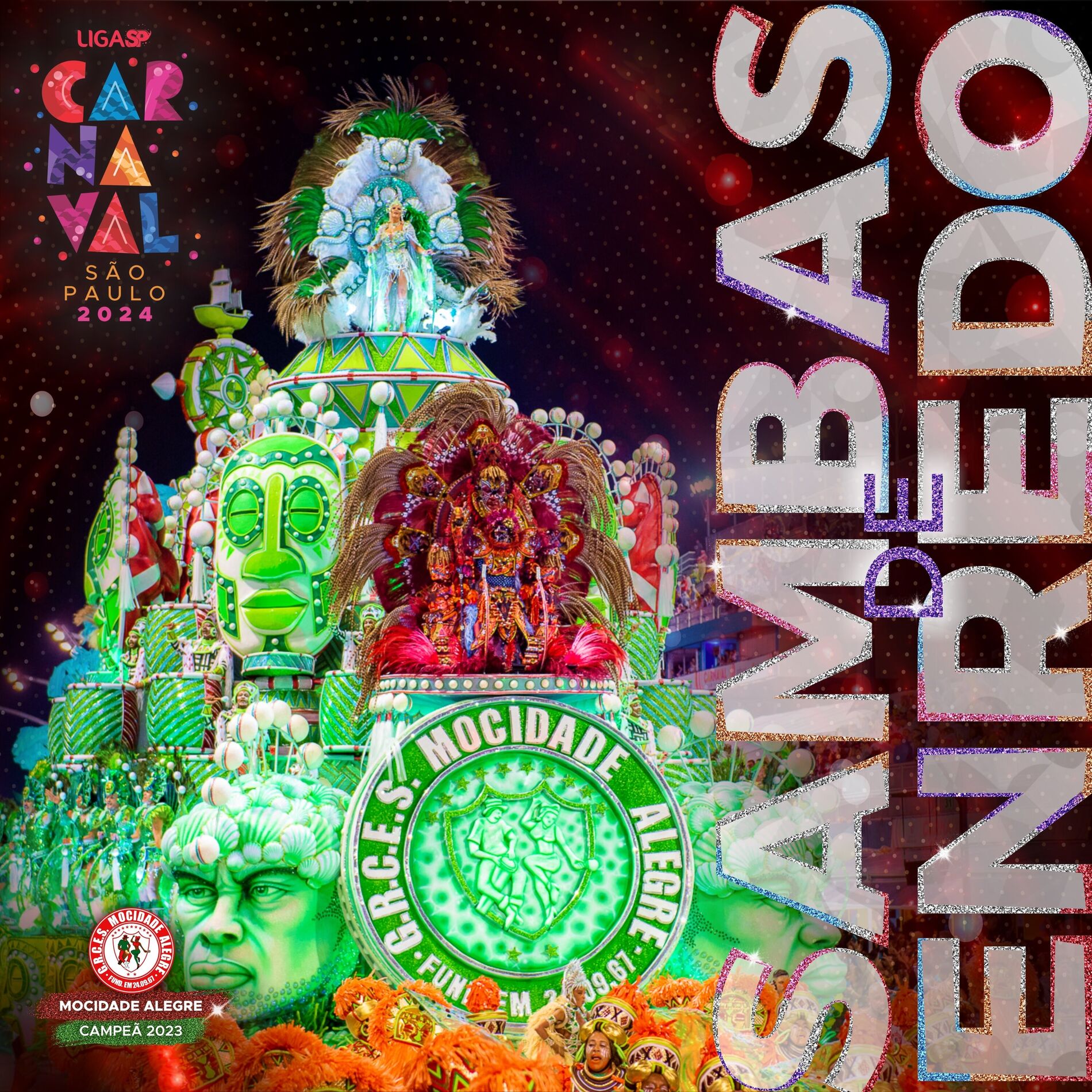 Album cover of Nós Nascemos E Crescemos No Meio De Gente Bamba. Por Isso Que Nós Somos A Faculdade Do Samba. 50 Anos De Barroca Zona Sul