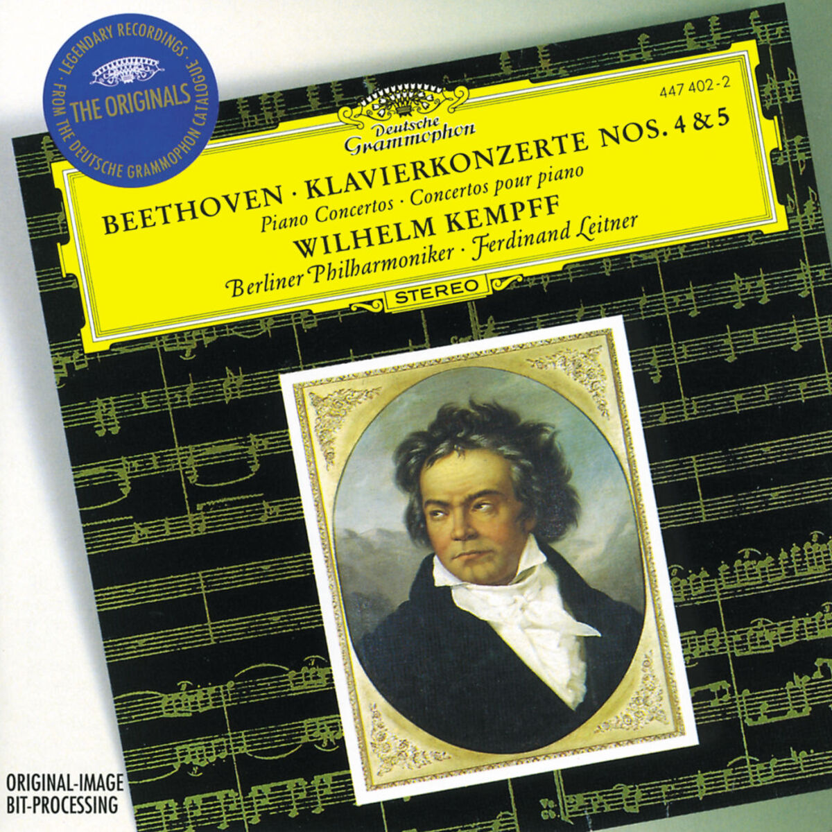 Album cover of Beethoven: Piano Concertos Nos.4 & 5