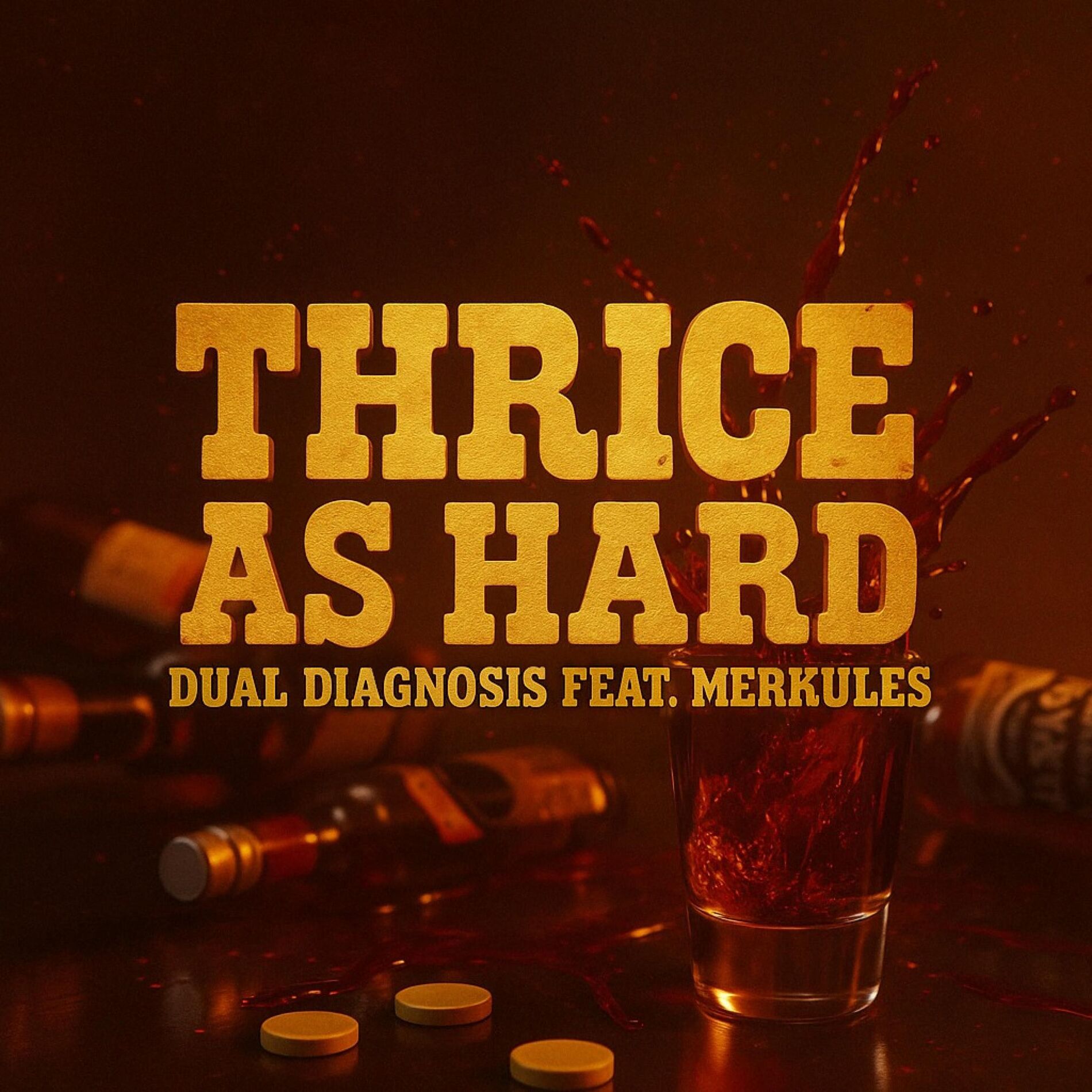 Album cover of Thrice As Hard (feat. Merkules)