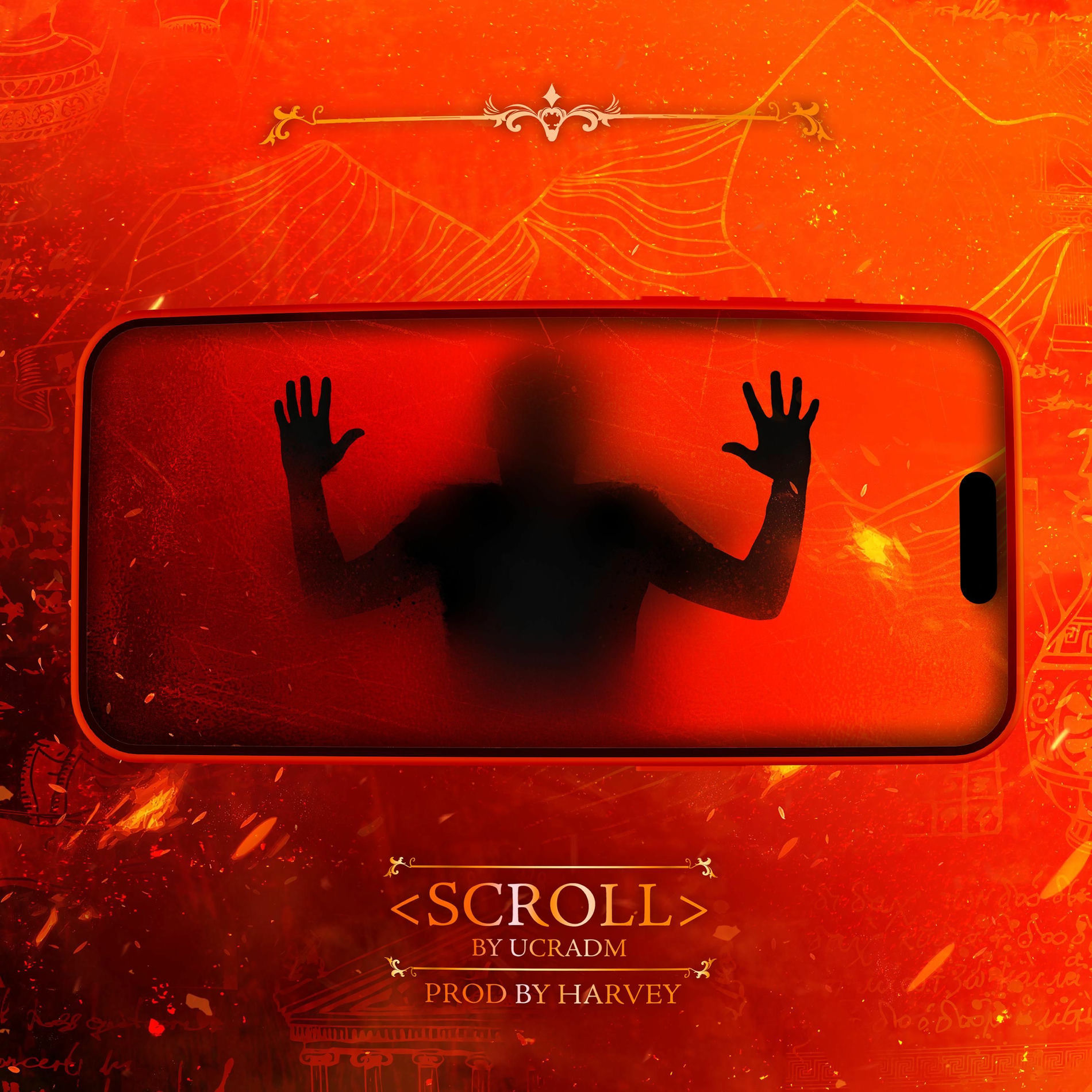 Album cover of SCROLL (feat. HARVEY)