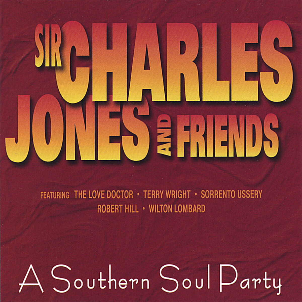 Album cover of Sir Charles Jones And Friends