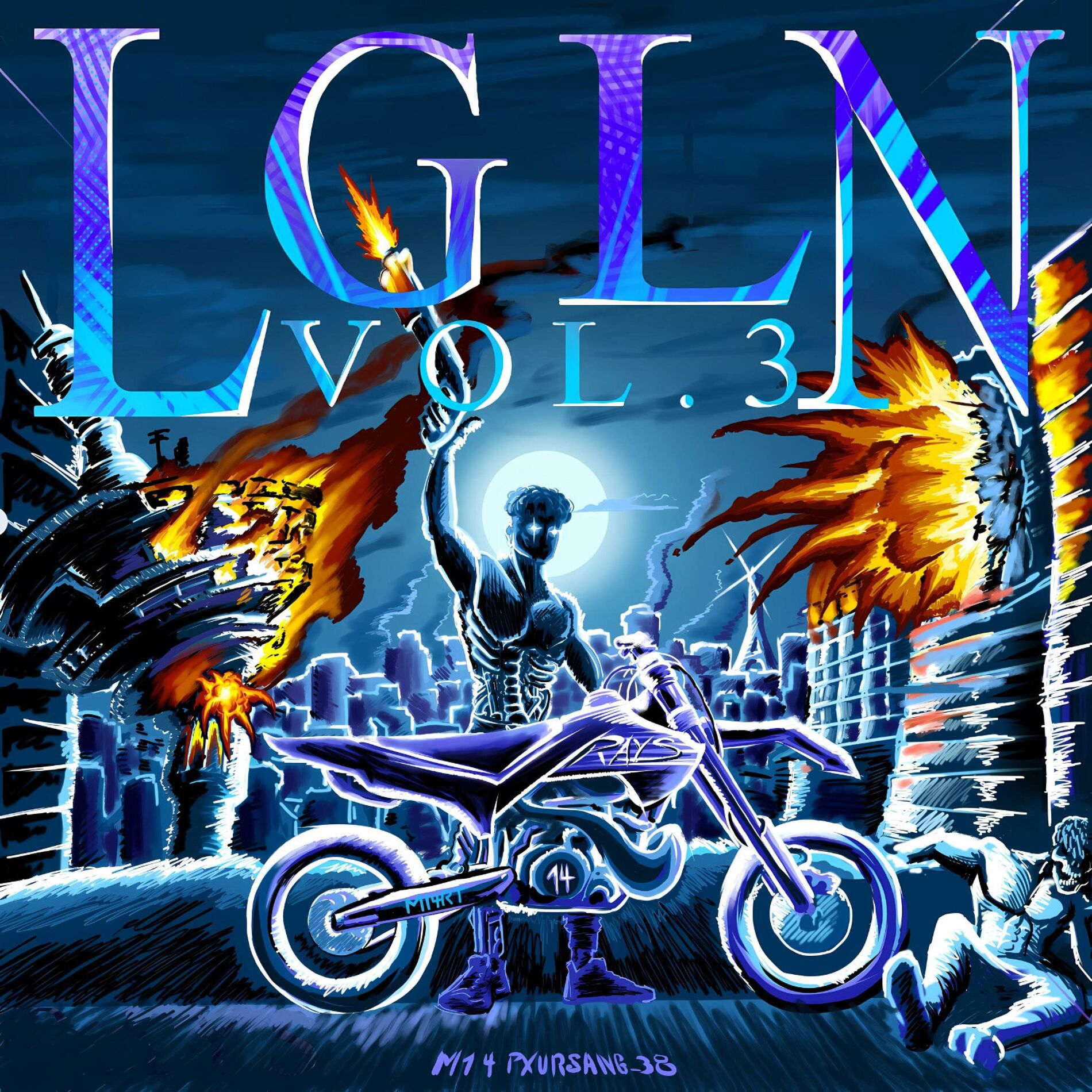 Album cover of L.G.L.N : Volume 3