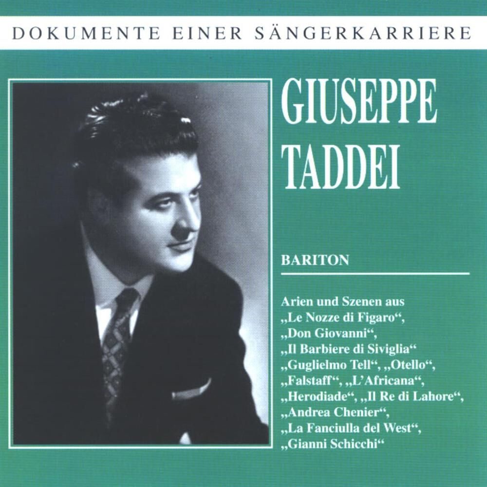 Picture of Dokumente einer Sängerkarriere - Giuseppe Taddei