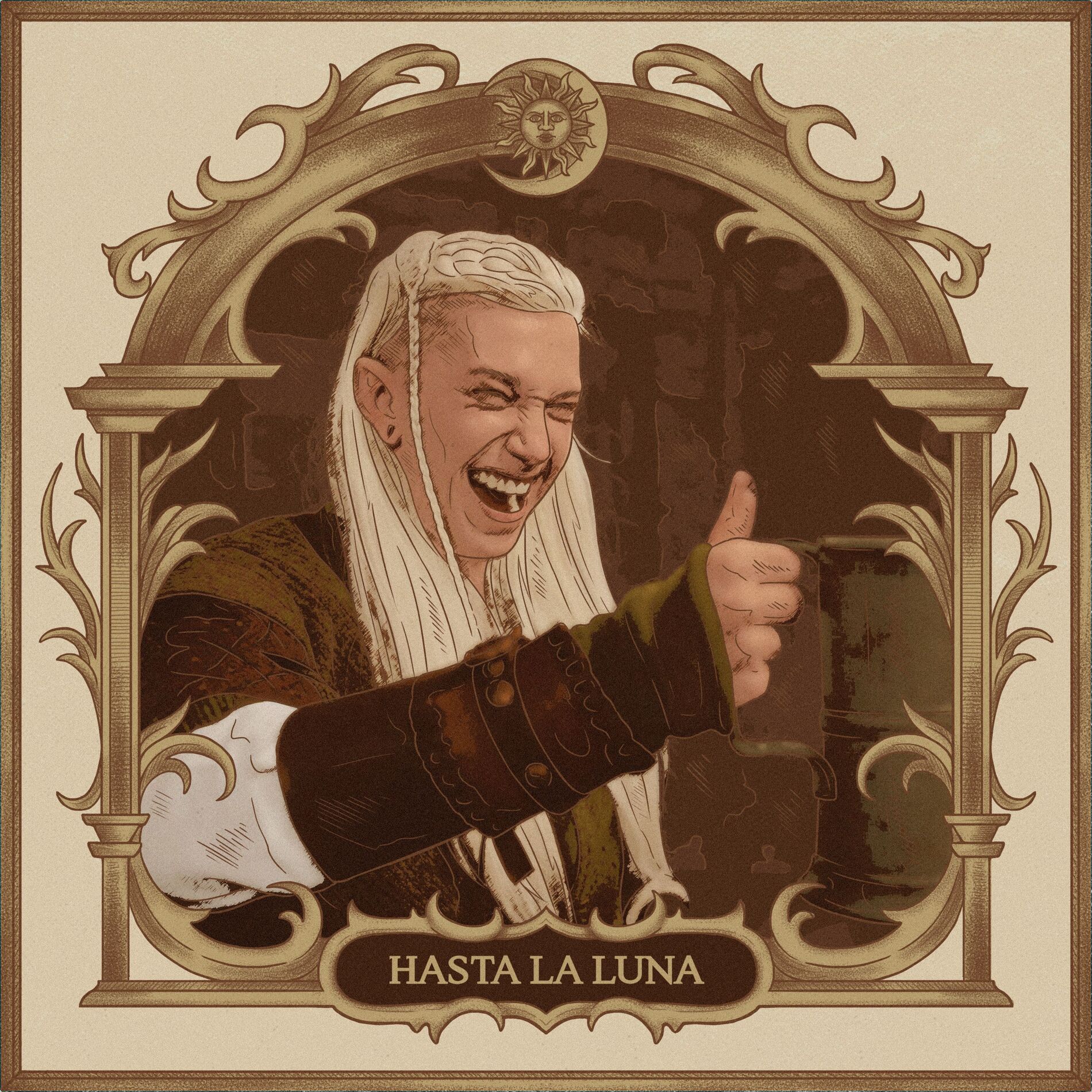 Album cover of HASTA LA LUNA