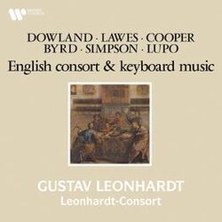 Cover of Dowland, Lawes, Cooper, Byrd, Simpson & Lupo: English Consort and Keyboard Music