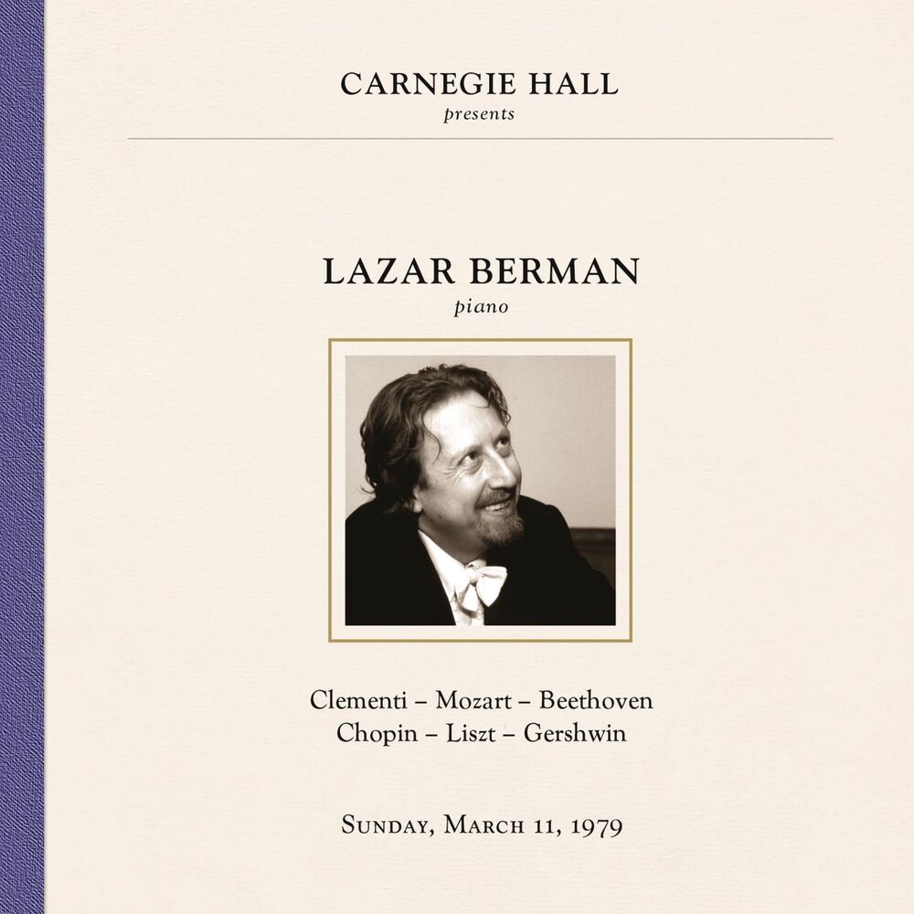 Picture of Lazar Berman at Carnegie Hall, New York City, March 11, 1979