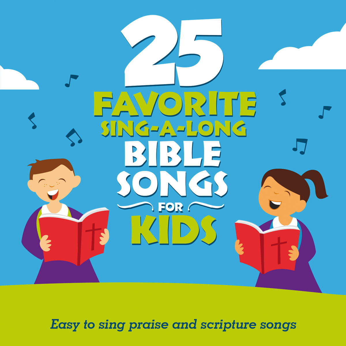 Album cover of 25 Favorite Sing-A-Long Bible Songs For Kids