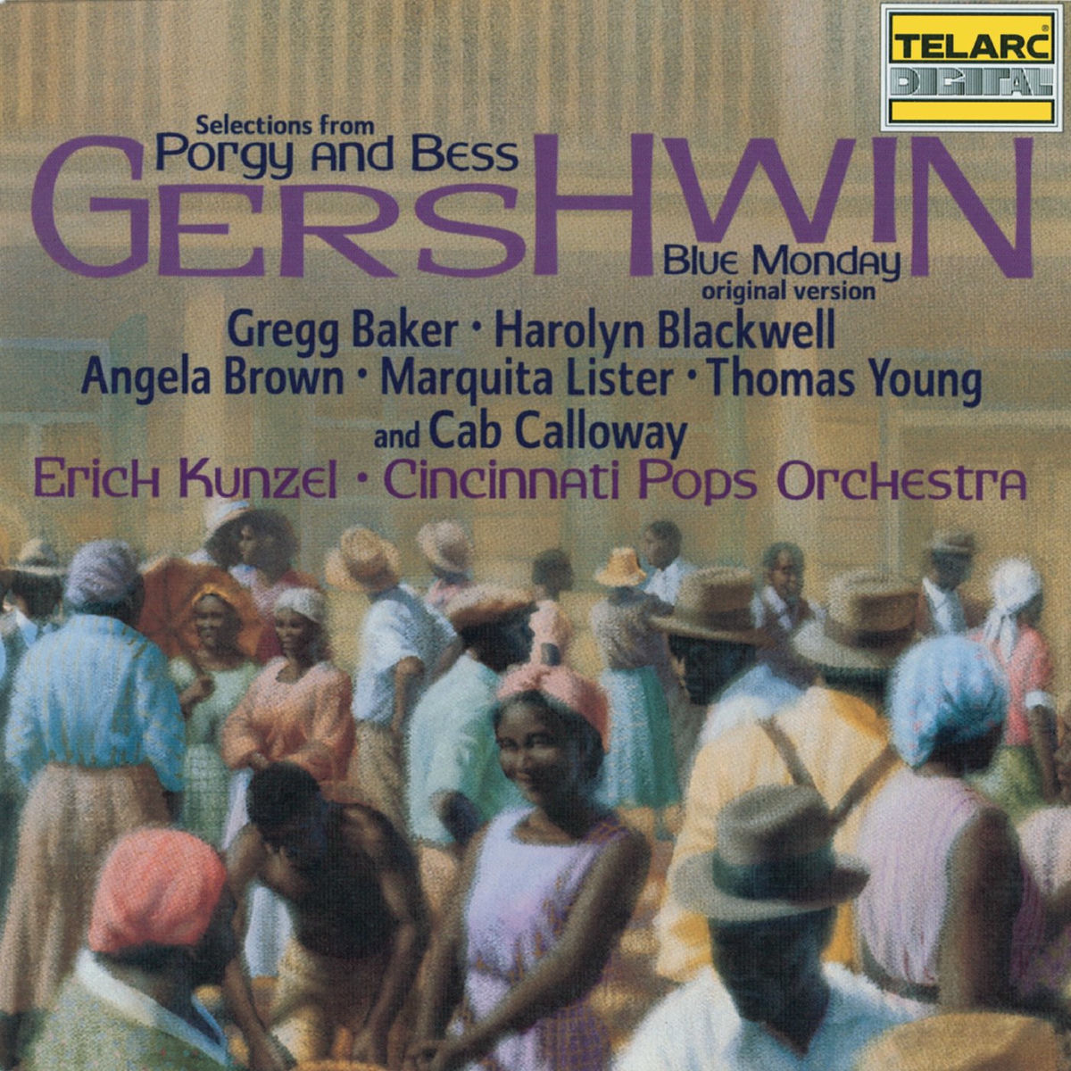 Album cover of Gershwin: Selections from Porgy and Bess & Blue Monday