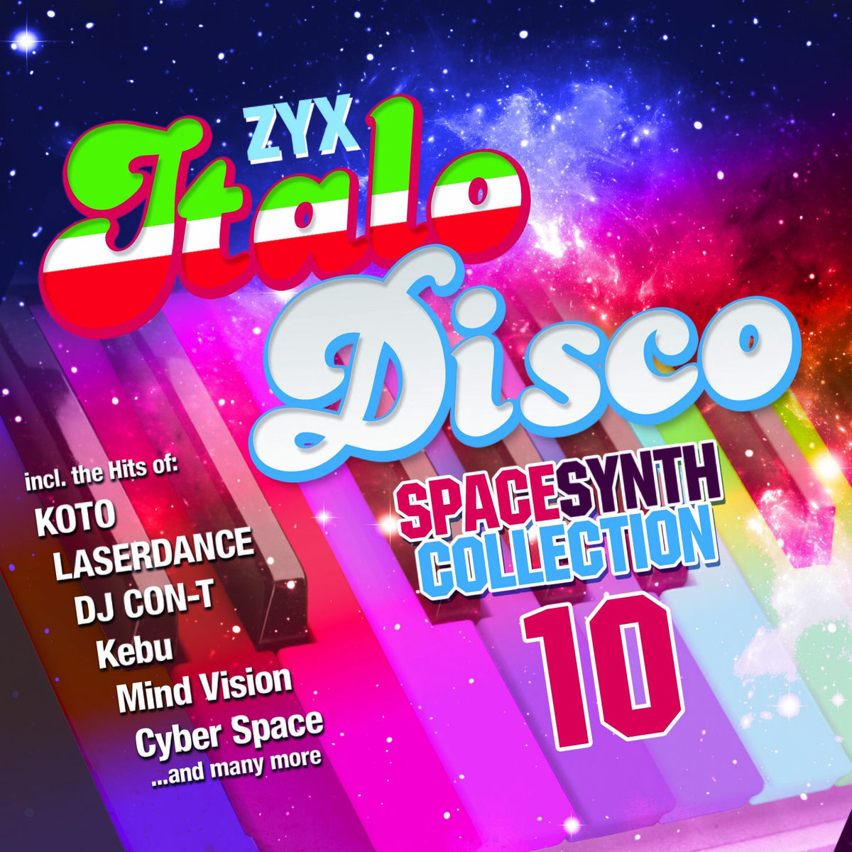 Album cover of ZYX Italo Disco Spacesynth Collection 10