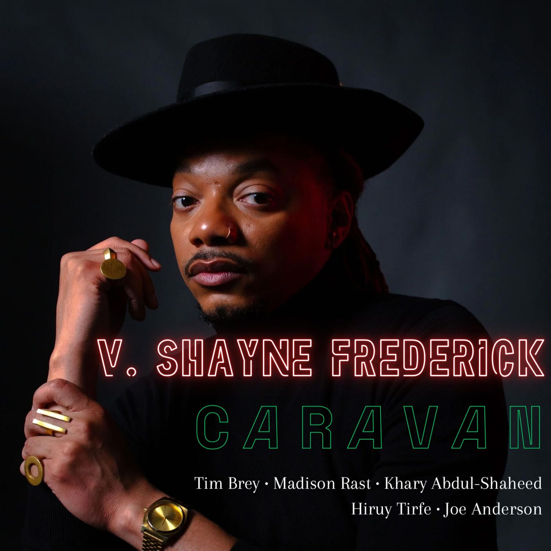 Album cover of Caravan (feat. Hiruy Tirfe, Joe Anderson, Tim Brey, Khary Abdul Shaheed & Madison Rast)