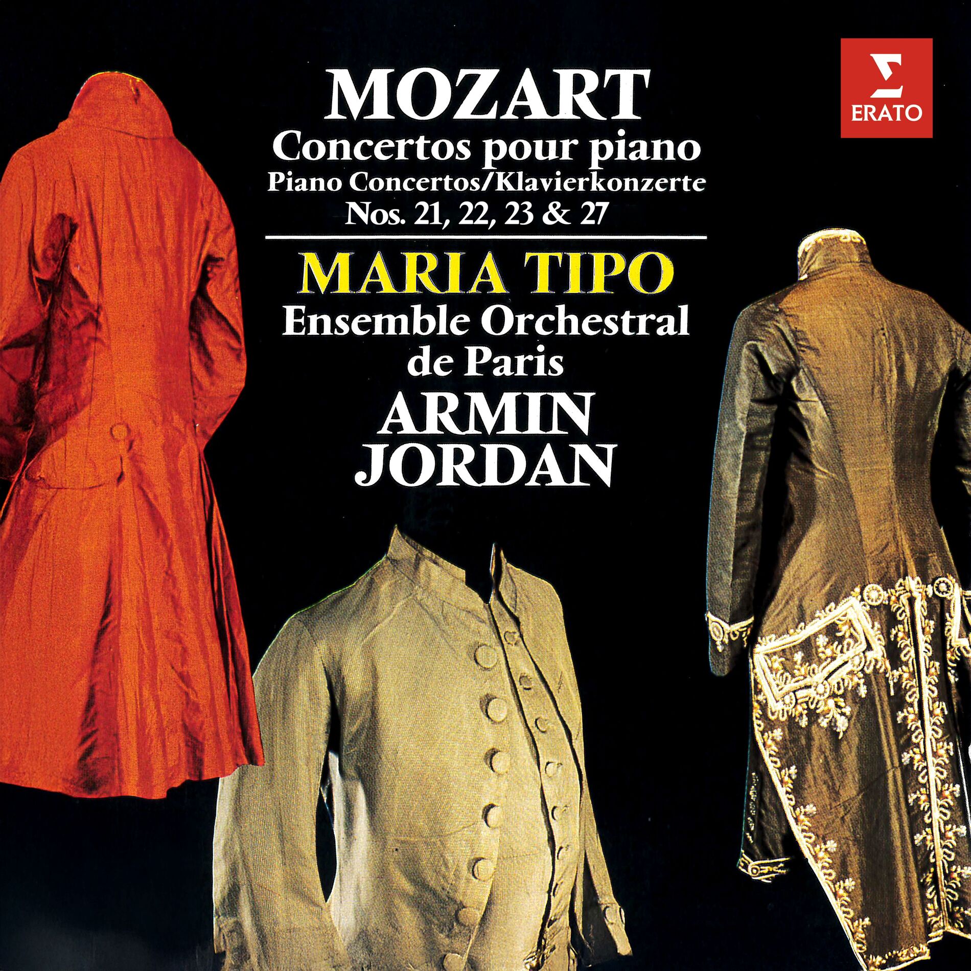 Album cover of Mozart: Piano Concertos Nos. 21, 22, 23 & 27