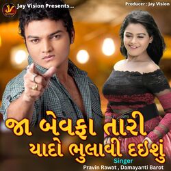 Cover of Ja Bewafa Tari Yado Bhulavi Daishu