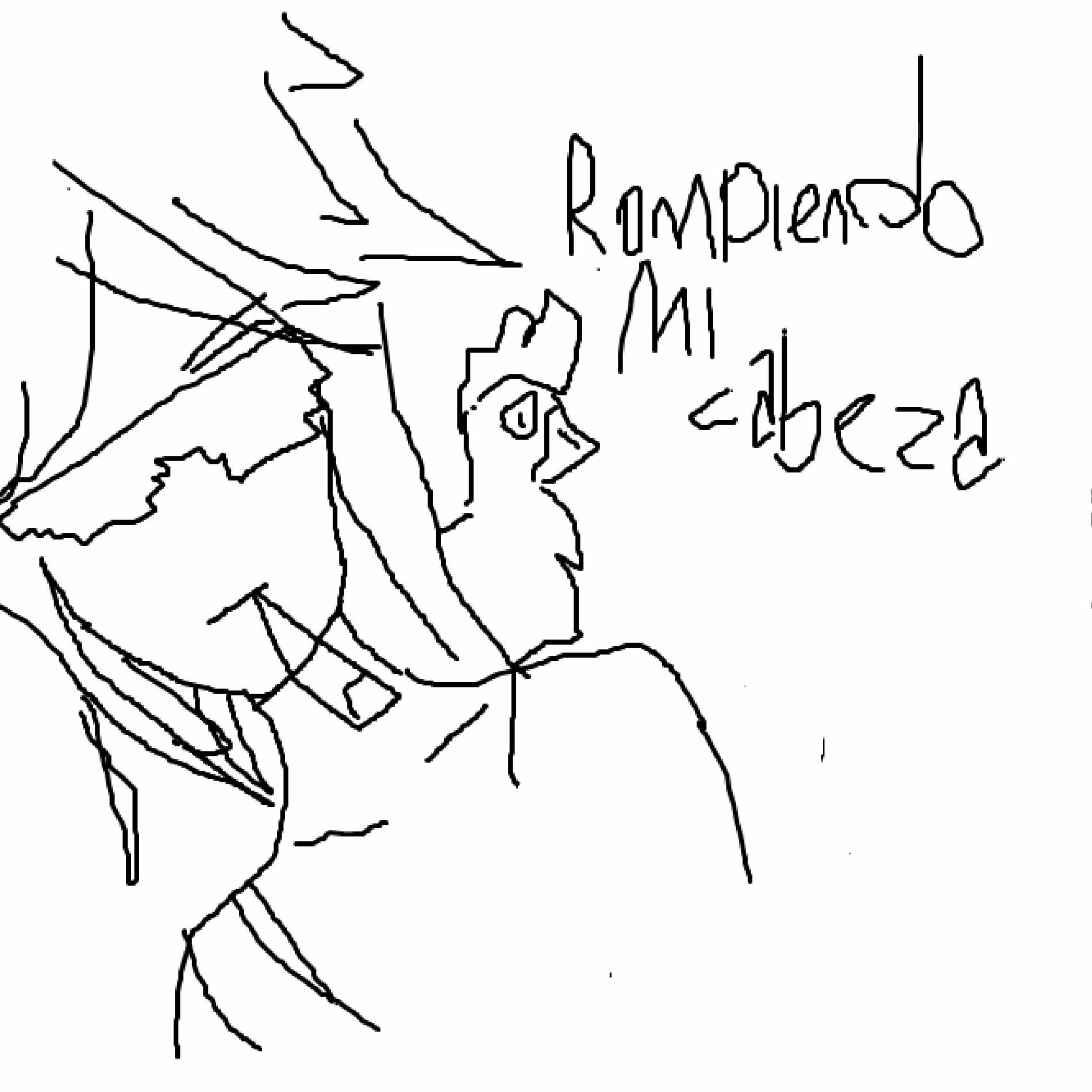 Album cover of rompiendo mi cabeza
