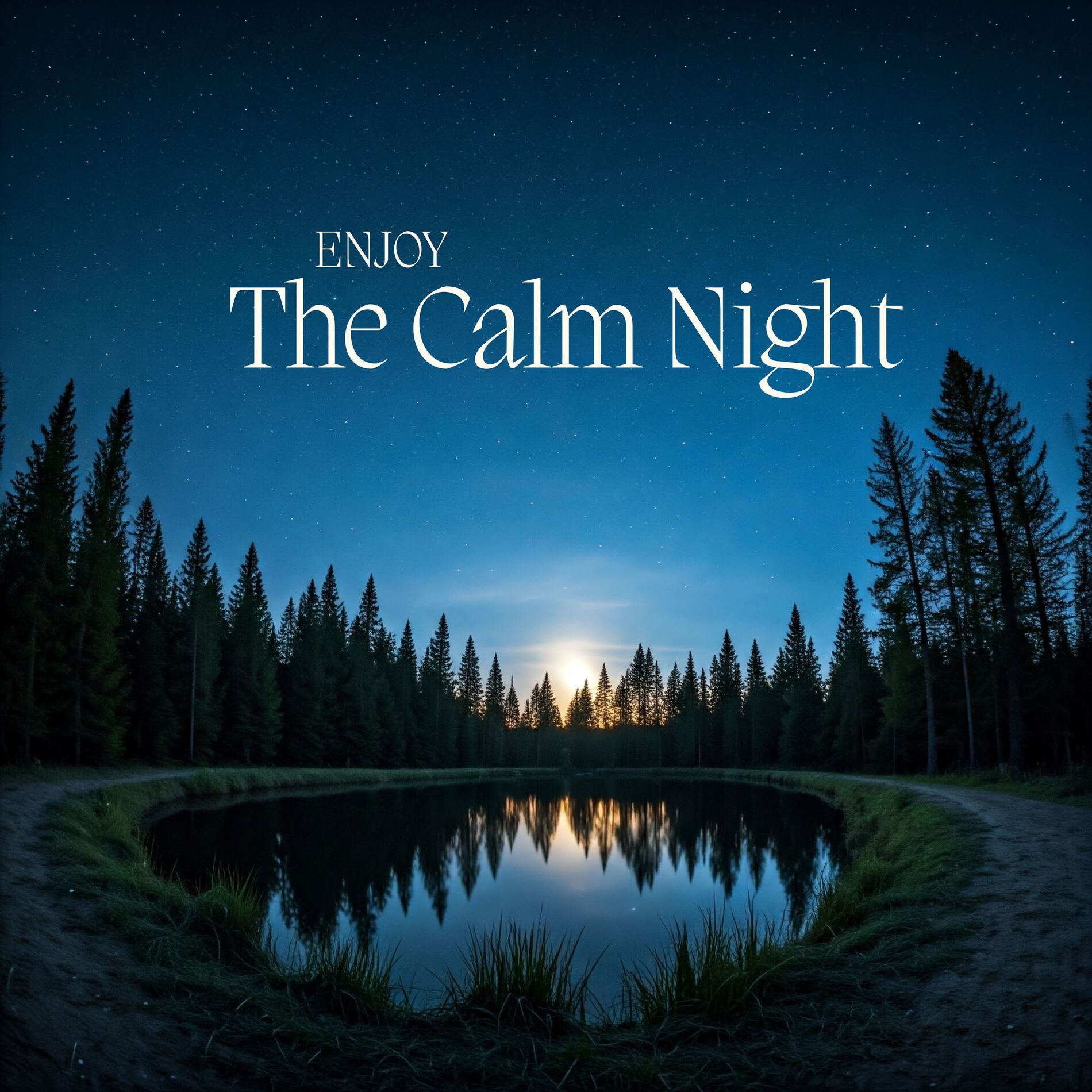 Album cover of Enjoy the Calm Night: Sleep Visualization and Healing Frequencies