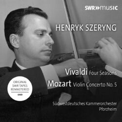Cover of Vivaldi: The Four Seasons - Mozart: Violin Concerto No. 5 in A Major (Live)