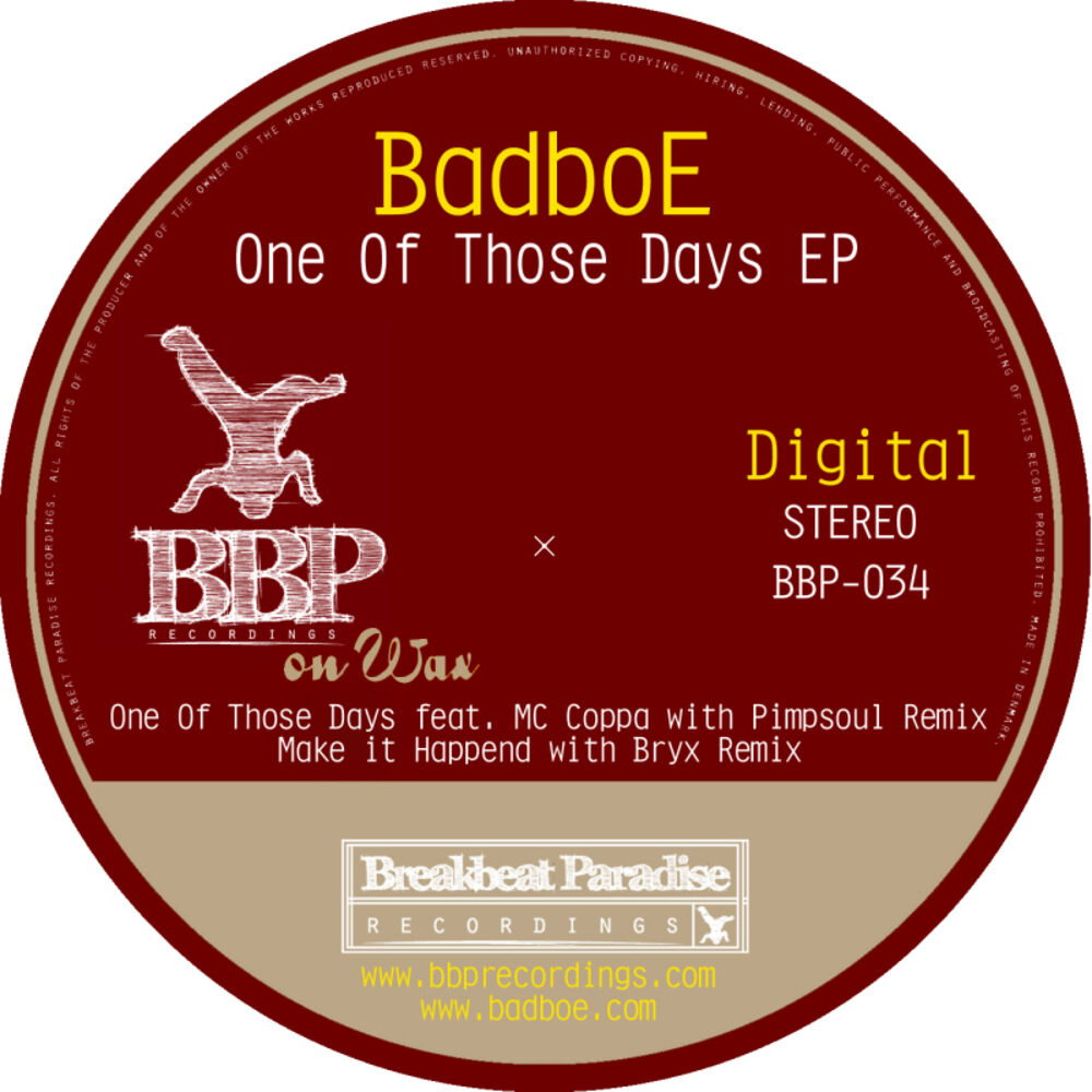 Picture of One Of Those Days EP