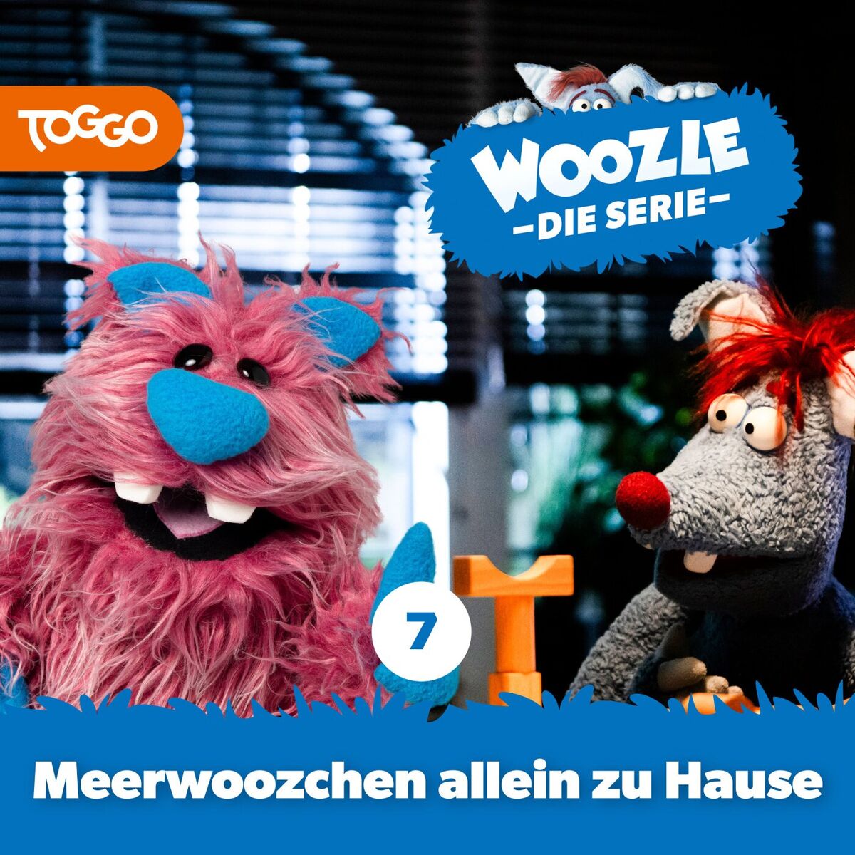 Album cover of Woozle - Die Serie - Folge 07: Meerwoozchen allein zu Hause (Das Original-Hörspiel zur TV-Serie)