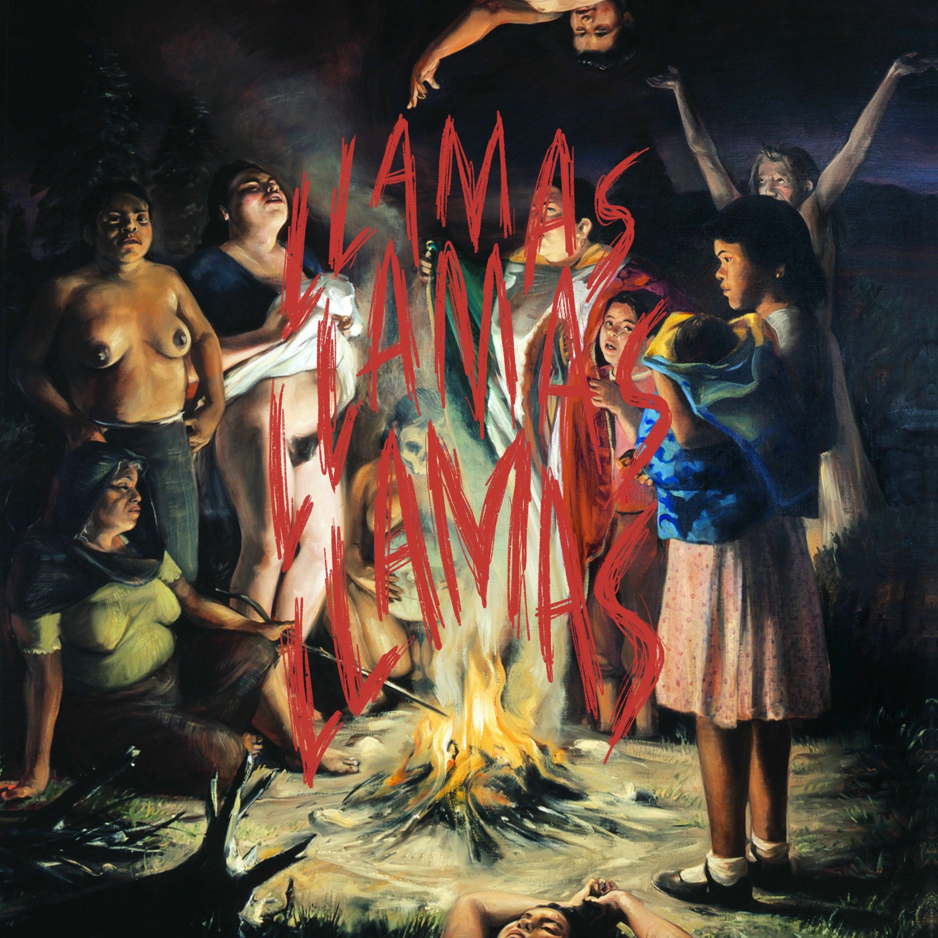 Album cover of LLAMAS LLAMAS LLAMAS