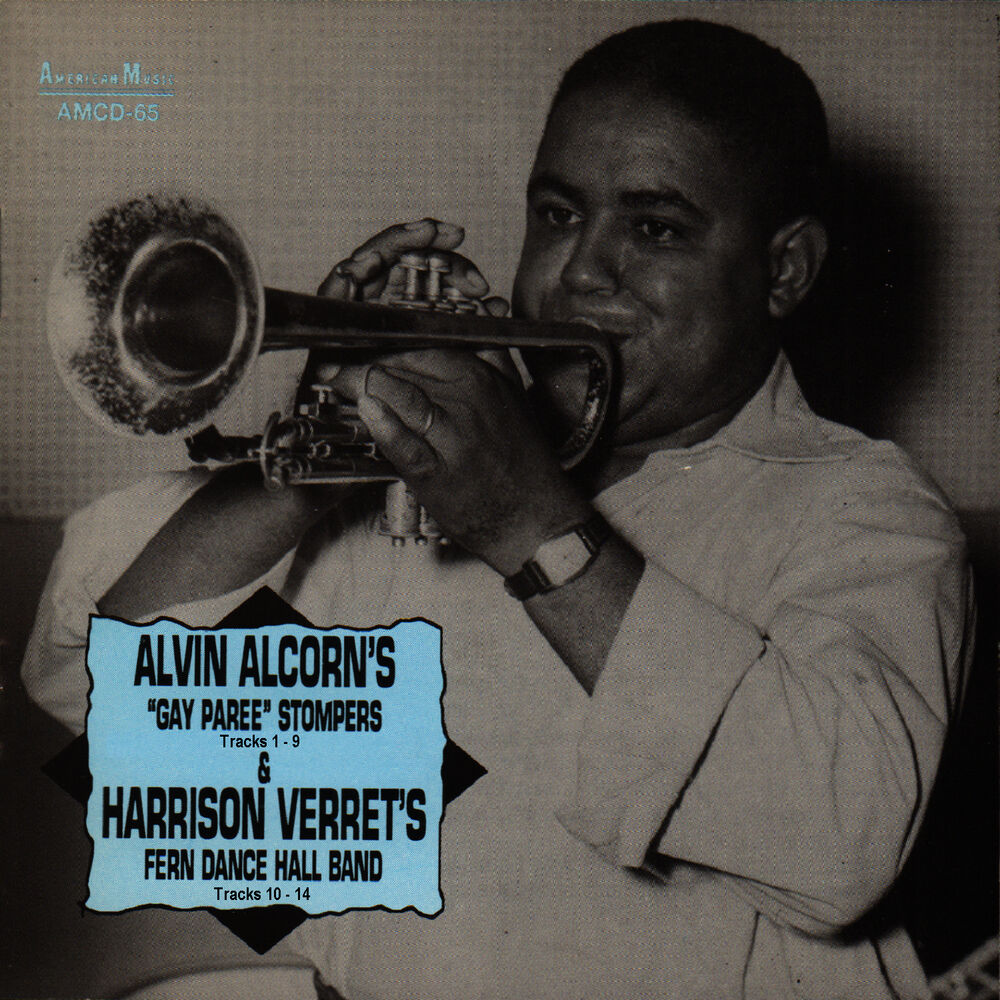Picture of Alvin Alcorn's "Gay Paree" Stompers and Harrison Verret's Fern Dance Hall Band