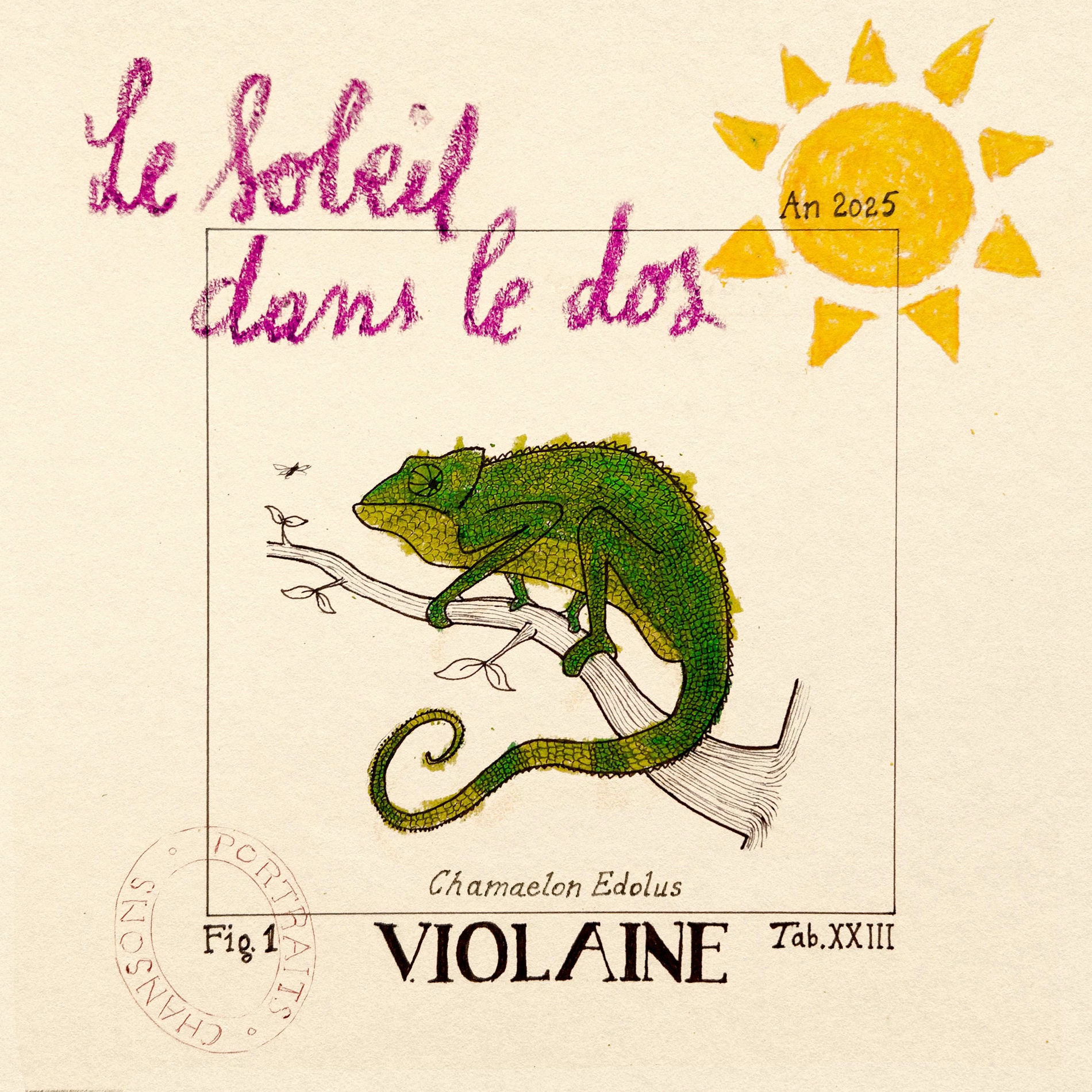 Album cover of Le Soleil dans le dos