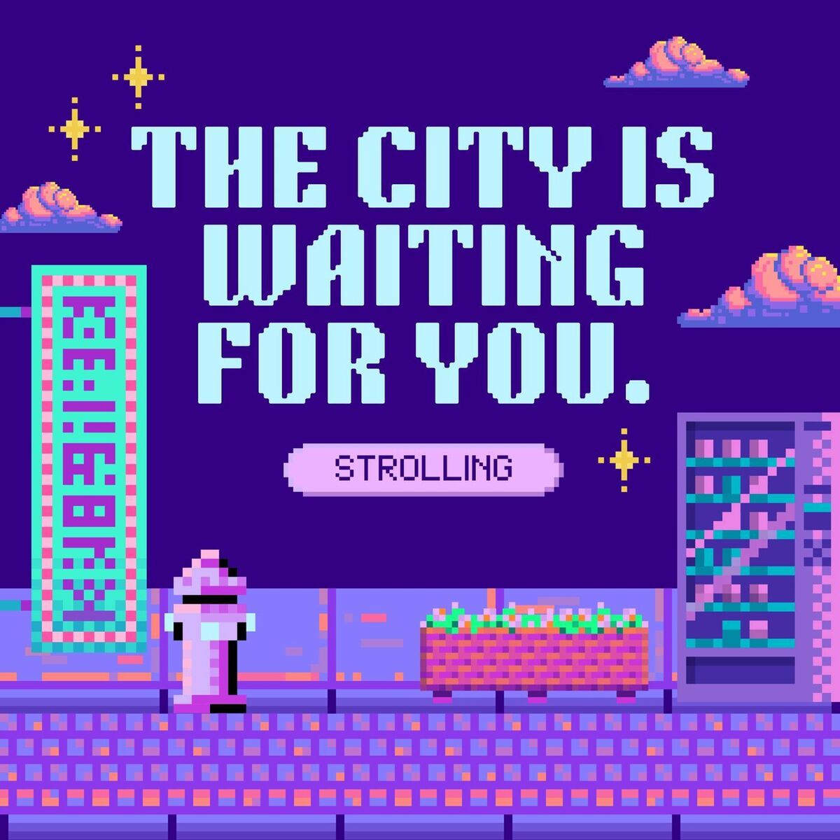 Album cover of The city is waiting for you - Strolling