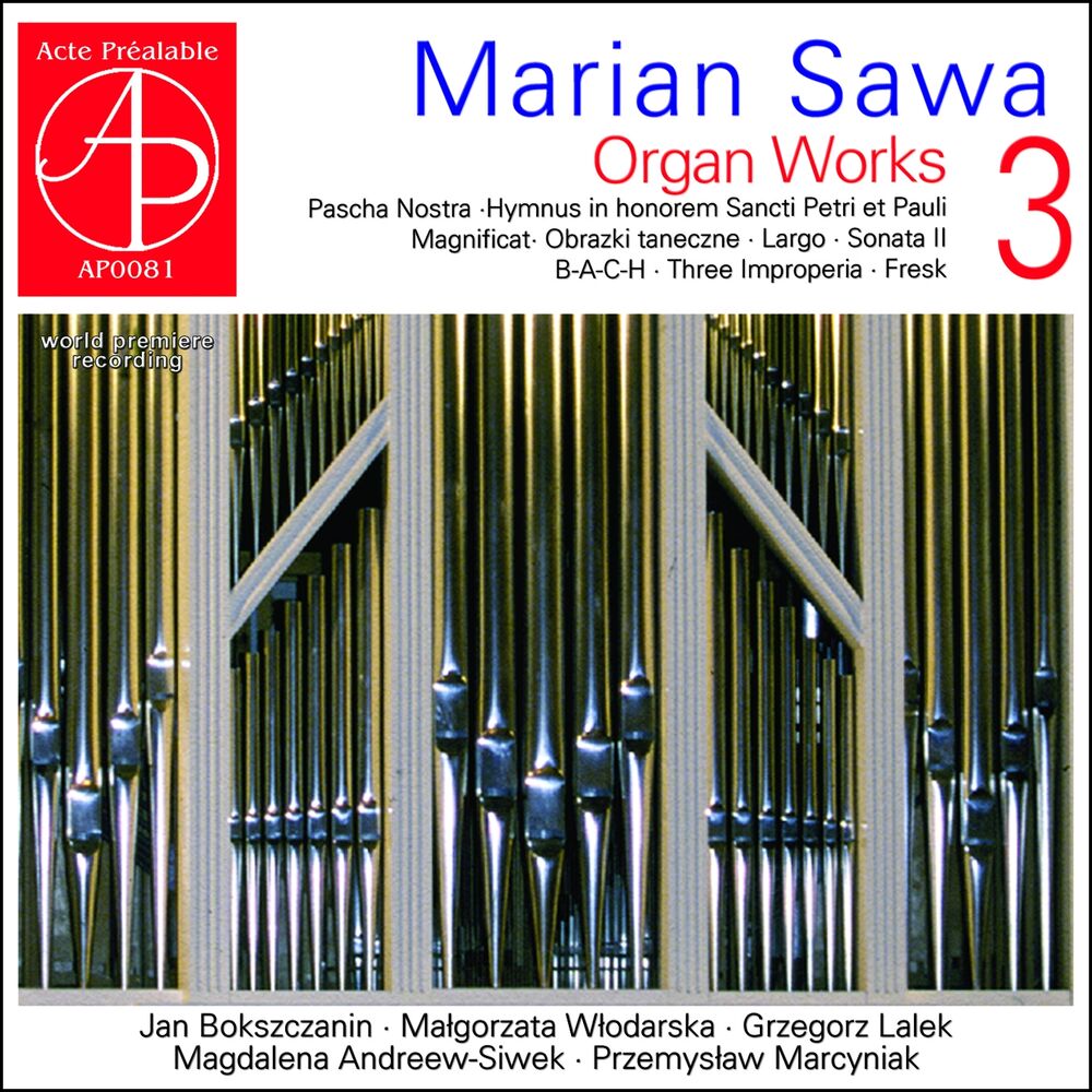 Picture of Marian Sawa: Organ Works 3