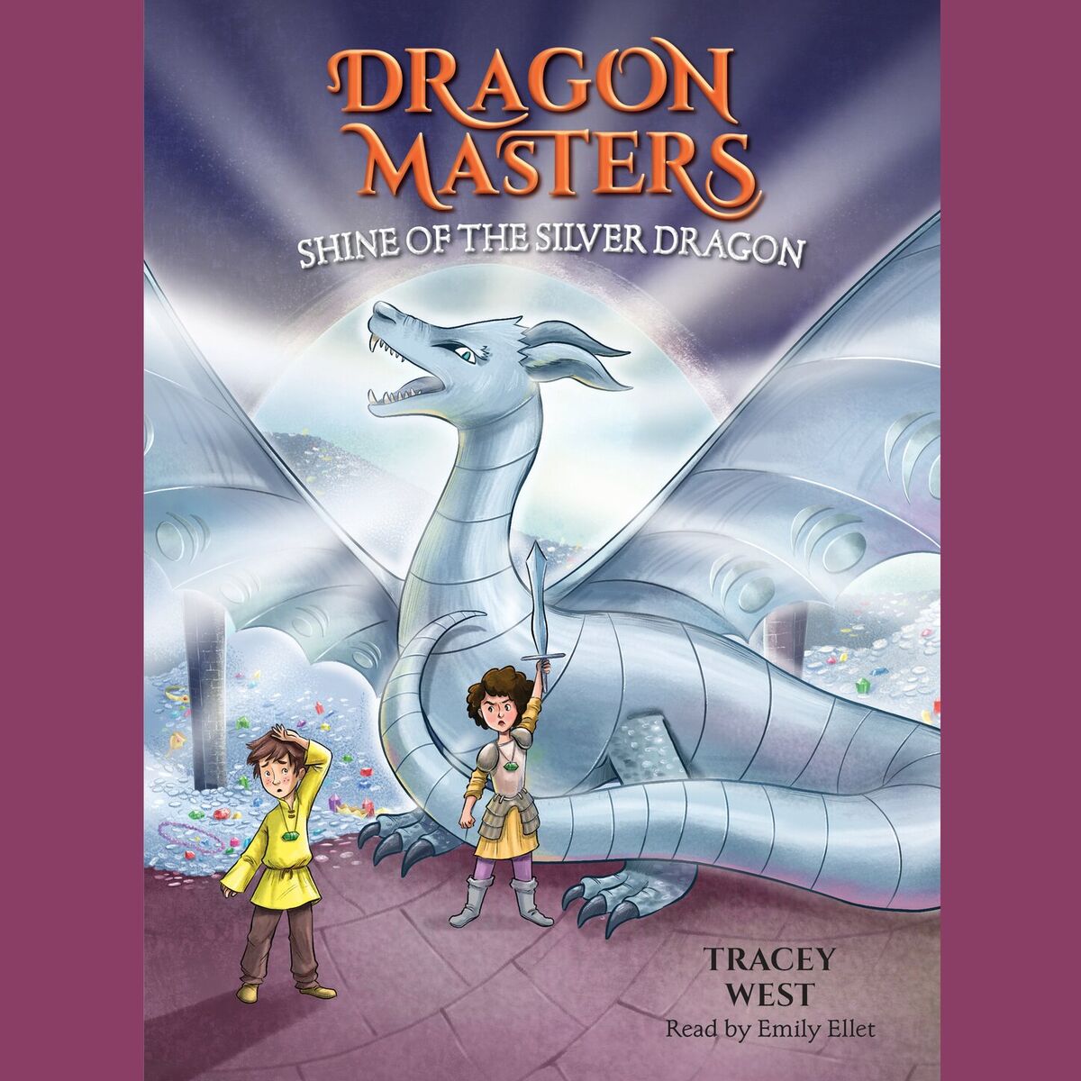 Album cover of Shine of the Silver Dragon - Dragon Masters, Book 11 (Unabridged)