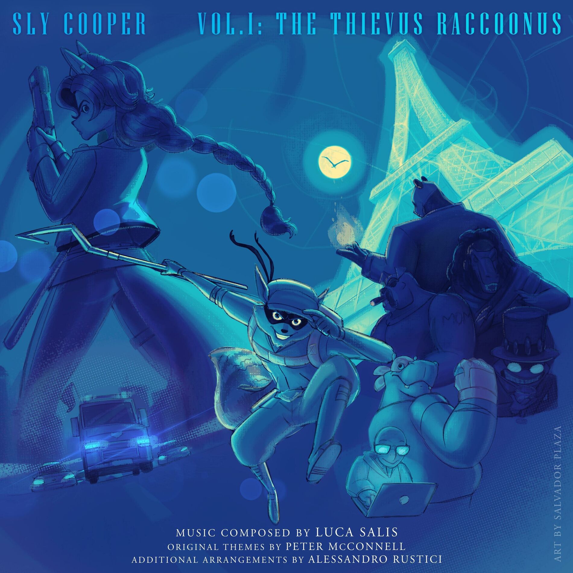 Album cover of Sly Cooper Vol. I - The Thievus Raccoonus