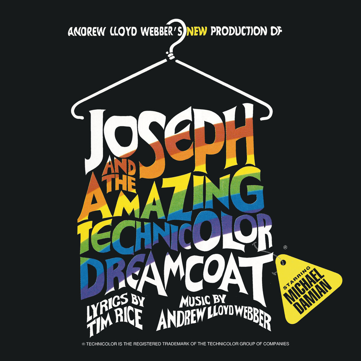 Album cover of Joseph And The Amazing Technicolor Dreamcoat (1993 Los Angeles Cast Recording)