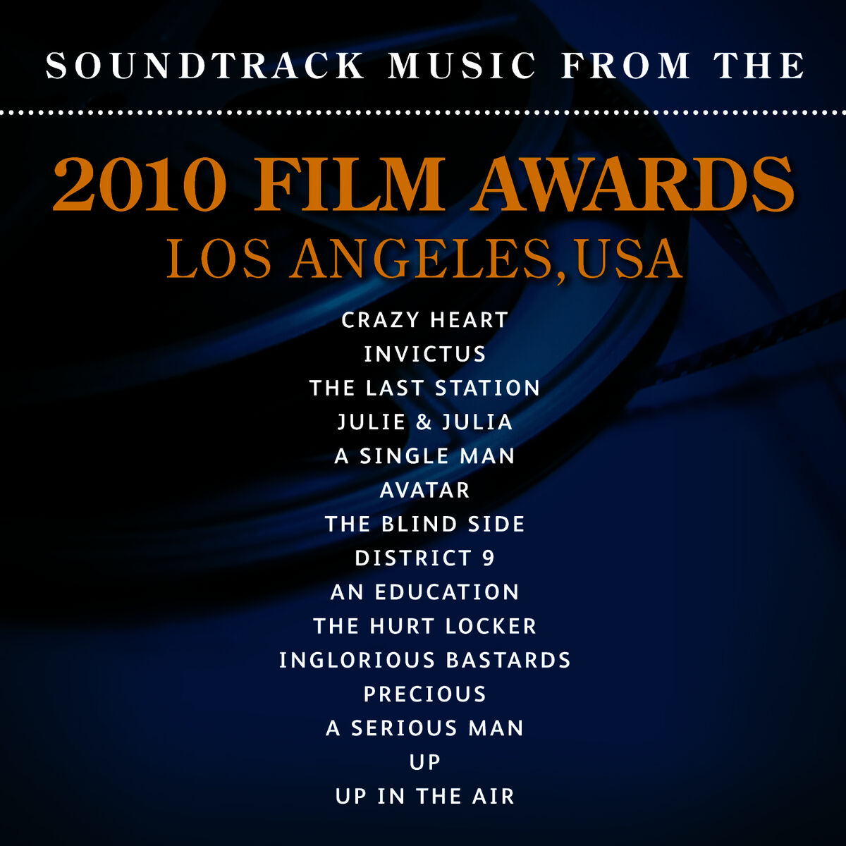 Album cover of Soundtrack Music from the 2010 Film Awards, Los Angeles, USA