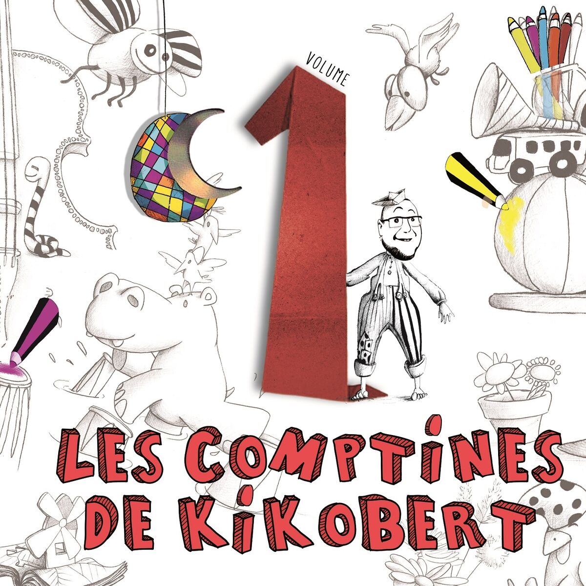 Album cover of Les comptines de Kikobert, vol. 1