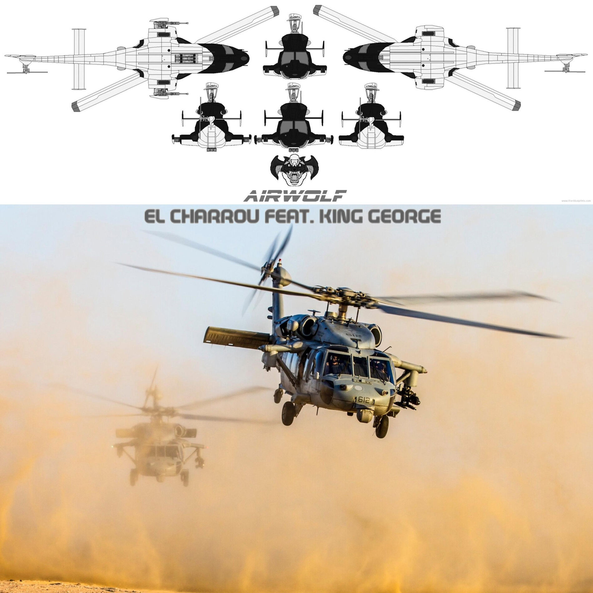 Album cover of Airwolf (feat. King George)