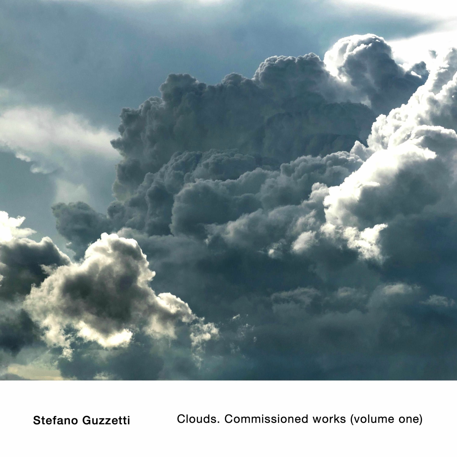 Album cover of Clouds. Commissioned works (volume one)