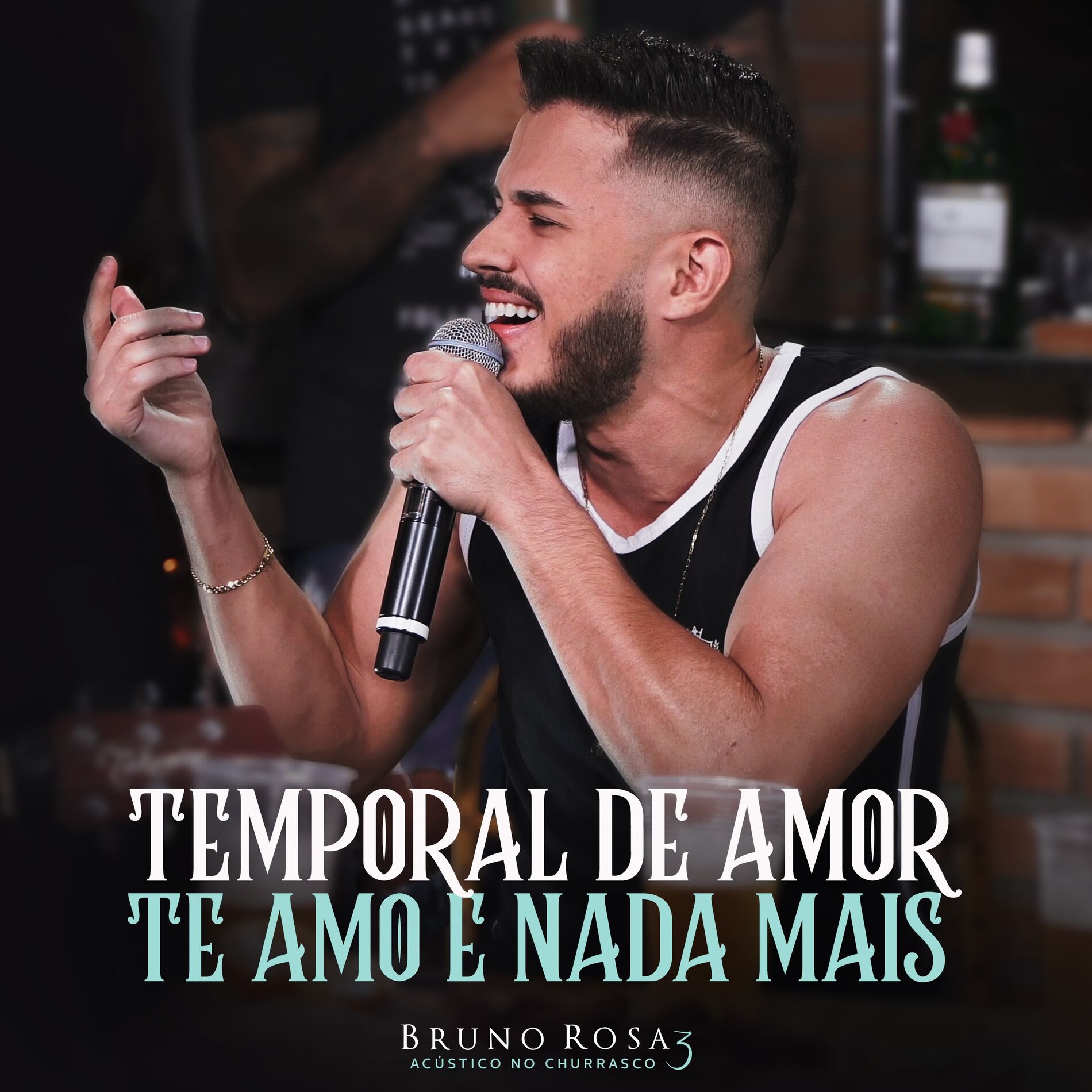 Album cover of Temporal de Amor / Te Amo e Nada Mais (Acústico no Churrasco 3) (Ao Vivo)