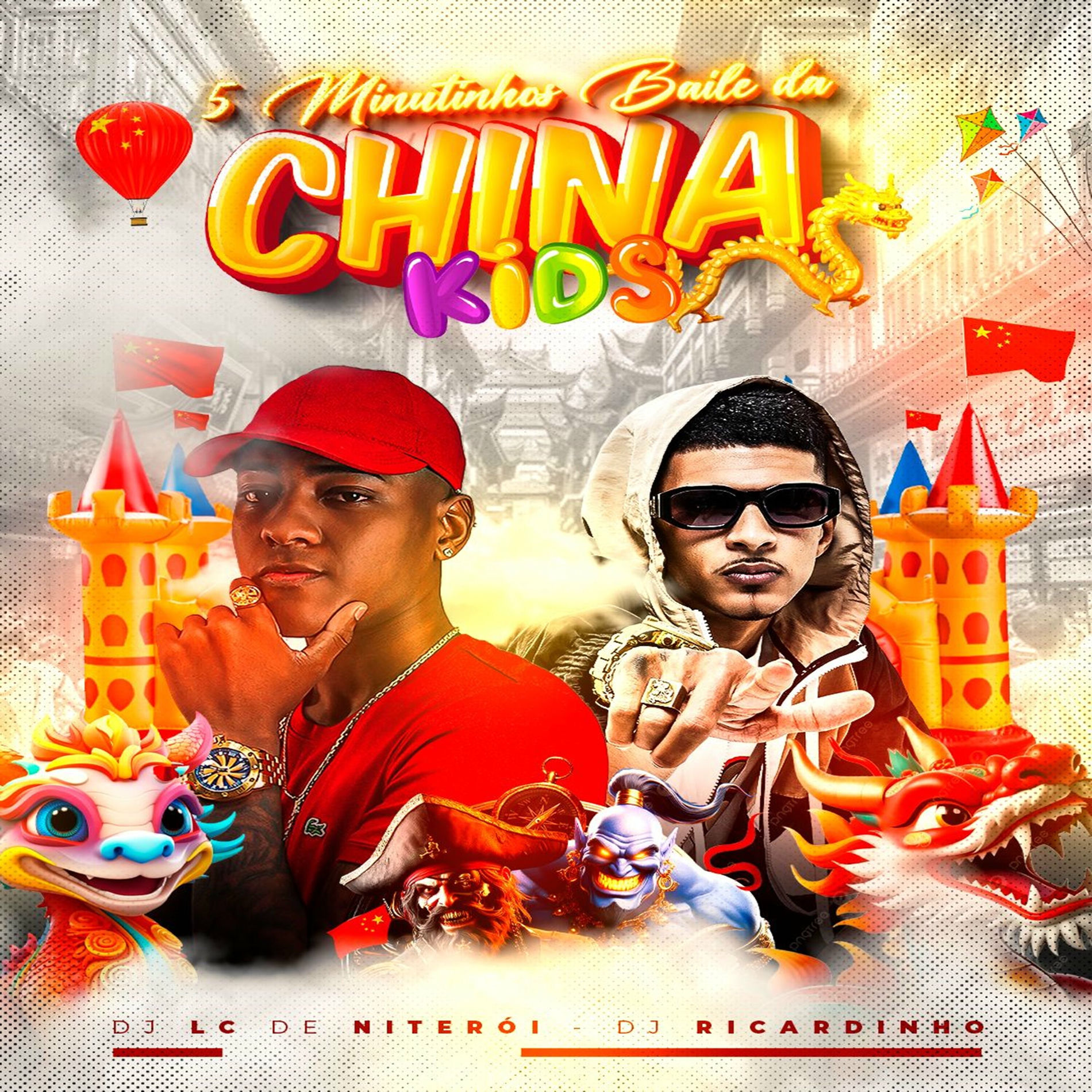 Album cover of BAILE DA CHINA KIDS