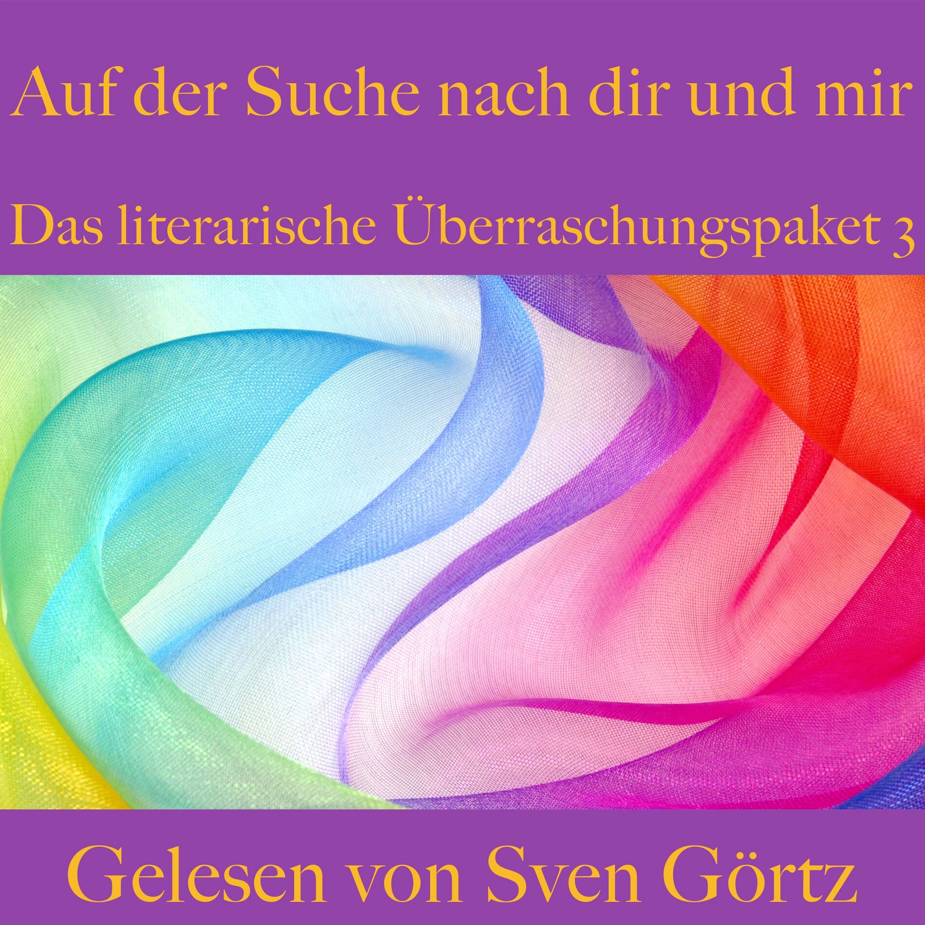 Album cover of Das literarische Überraschungspaket 3: Auf der Suche nach dir und mir (Tucholsky, Tolstoi, Zweig, Hoffmann, Schnitzler)