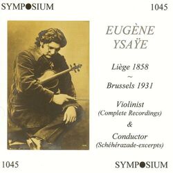Cover of Eugen Ysaye (1912-1919)
