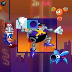 Cover of Studiopolis Zone Act 1 Lofi - Lights, Camera, Action! (From "Sonic Mania") (Cover)